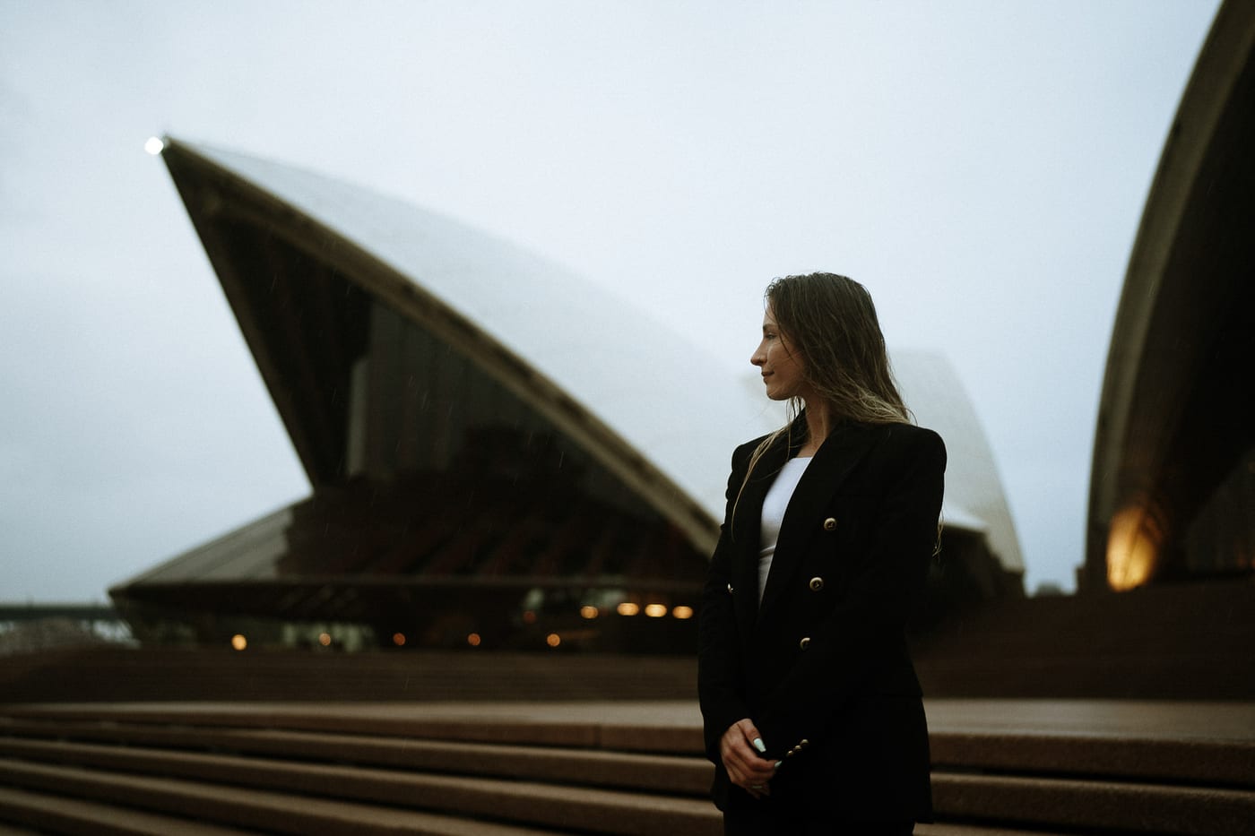 Filomena's Sydney Opera House Photoshoot | Rainy Day Travel Photography in Sydney