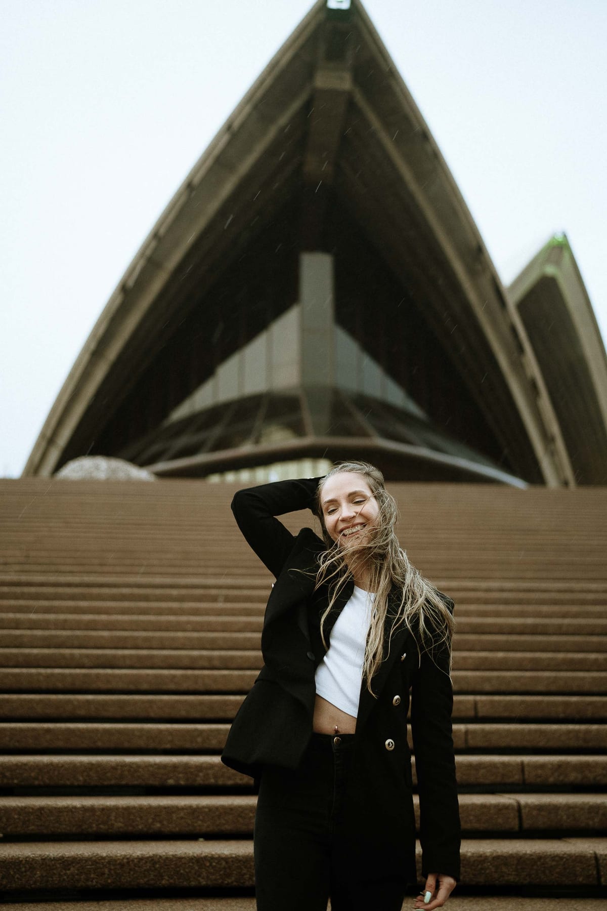 Filomena's Sydney Opera House Photoshoot | Rainy Day Travel Photography in Sydney