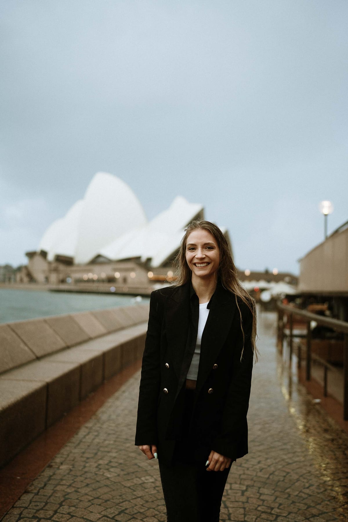 Filomena's Sydney Opera House Photoshoot | Rainy Day Travel Photography in Sydney