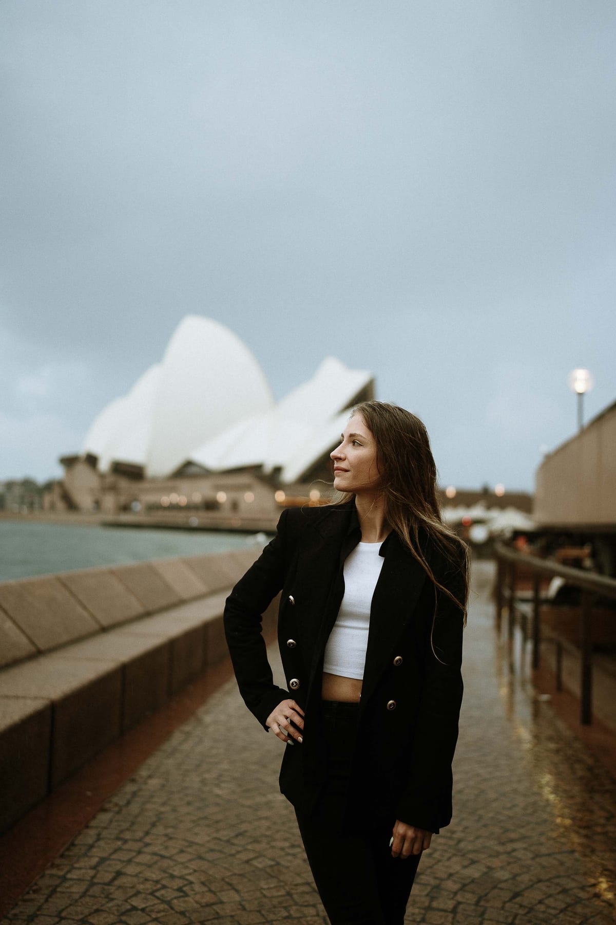 Filomena's Sydney Opera House Photoshoot | Rainy Day Travel Photography in Sydney