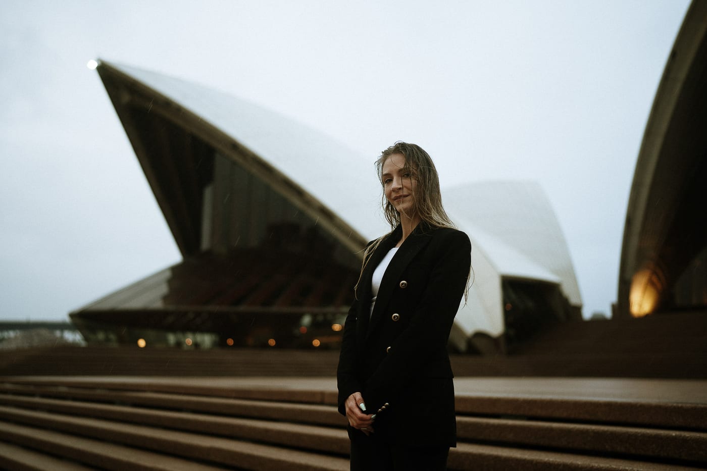 Filomena's Sydney Opera House Photoshoot | Rainy Day Travel Photography in Sydney
