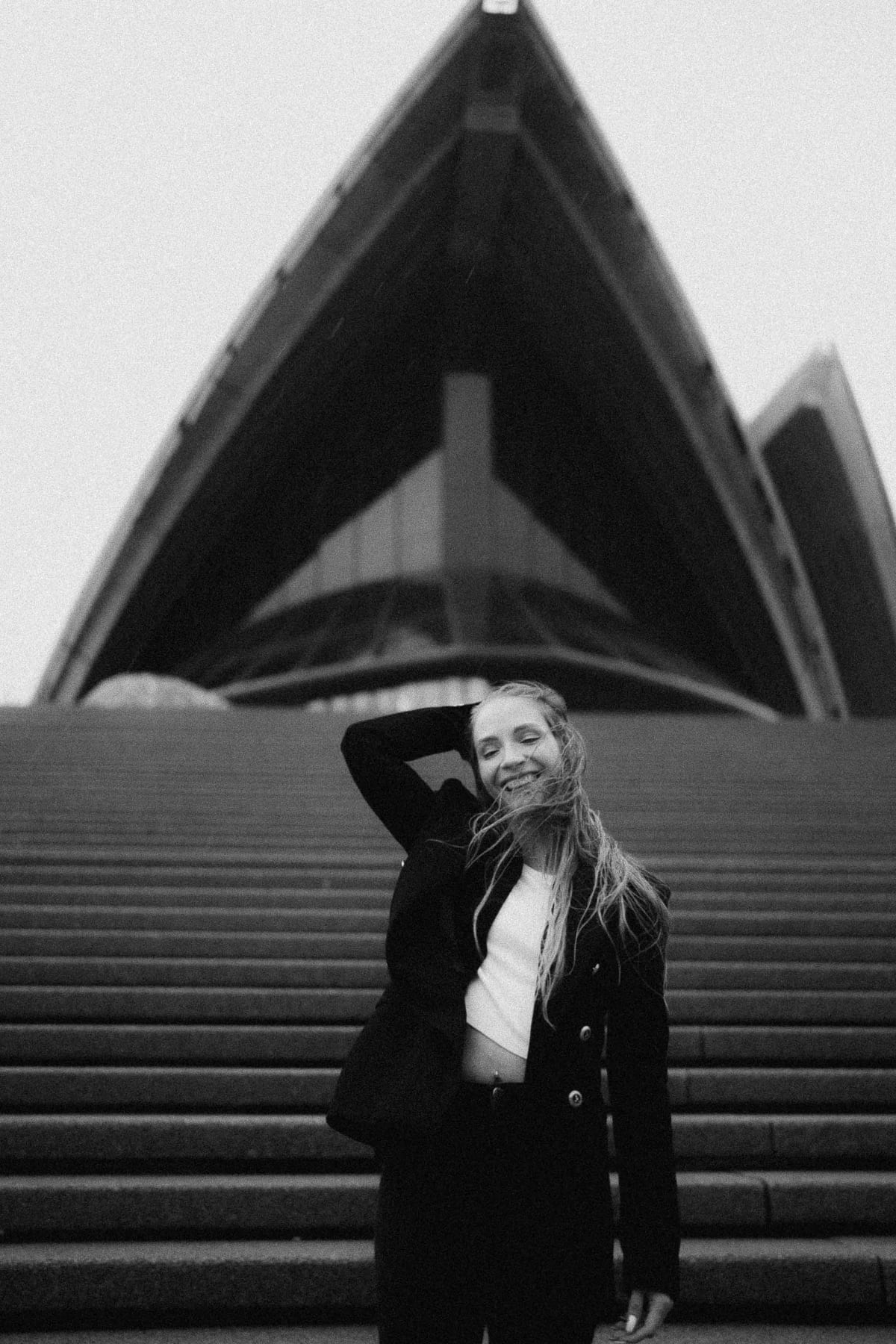 Filomena's Sydney Opera House Photoshoot | Rainy Day Travel Photography in Sydney