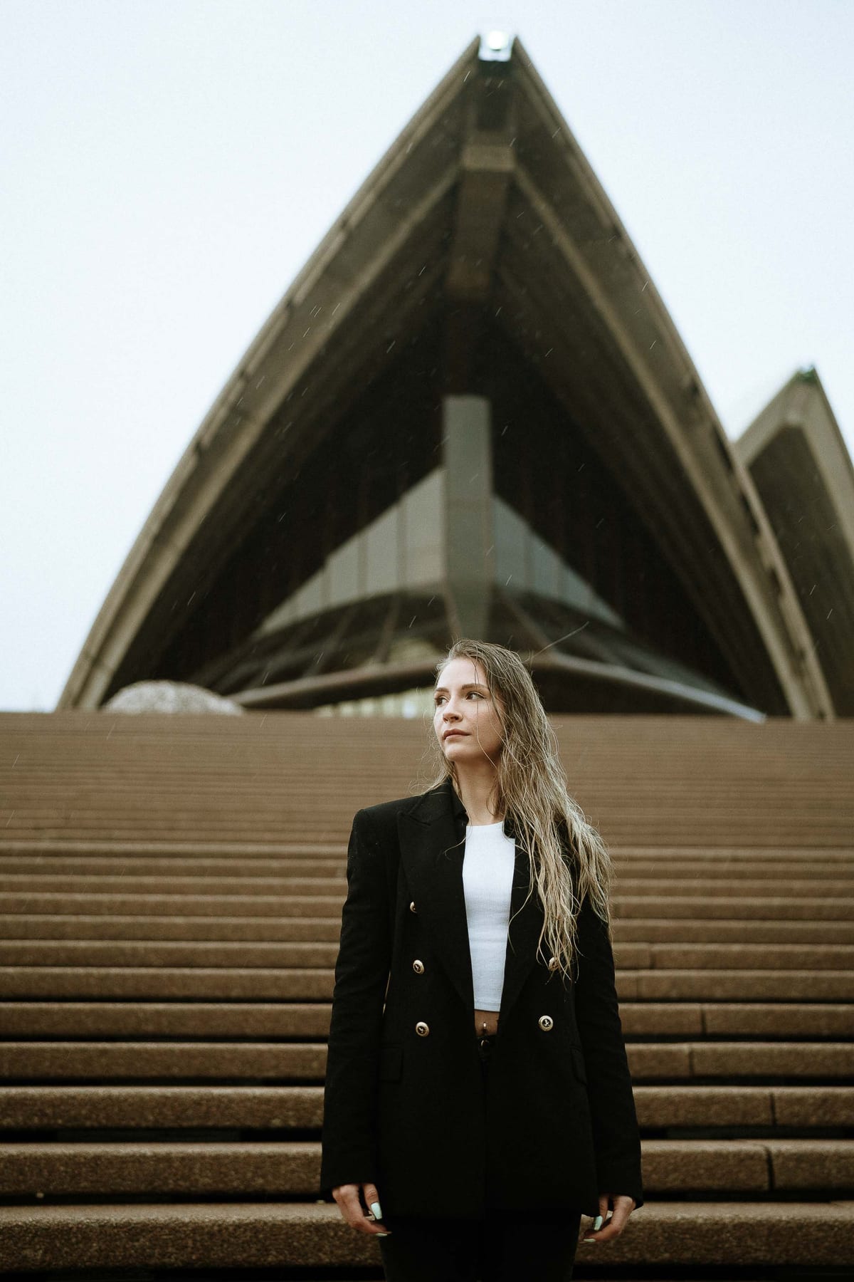 Filomena's Sydney Opera House Photoshoot | Rainy Day Travel Photography in Sydney