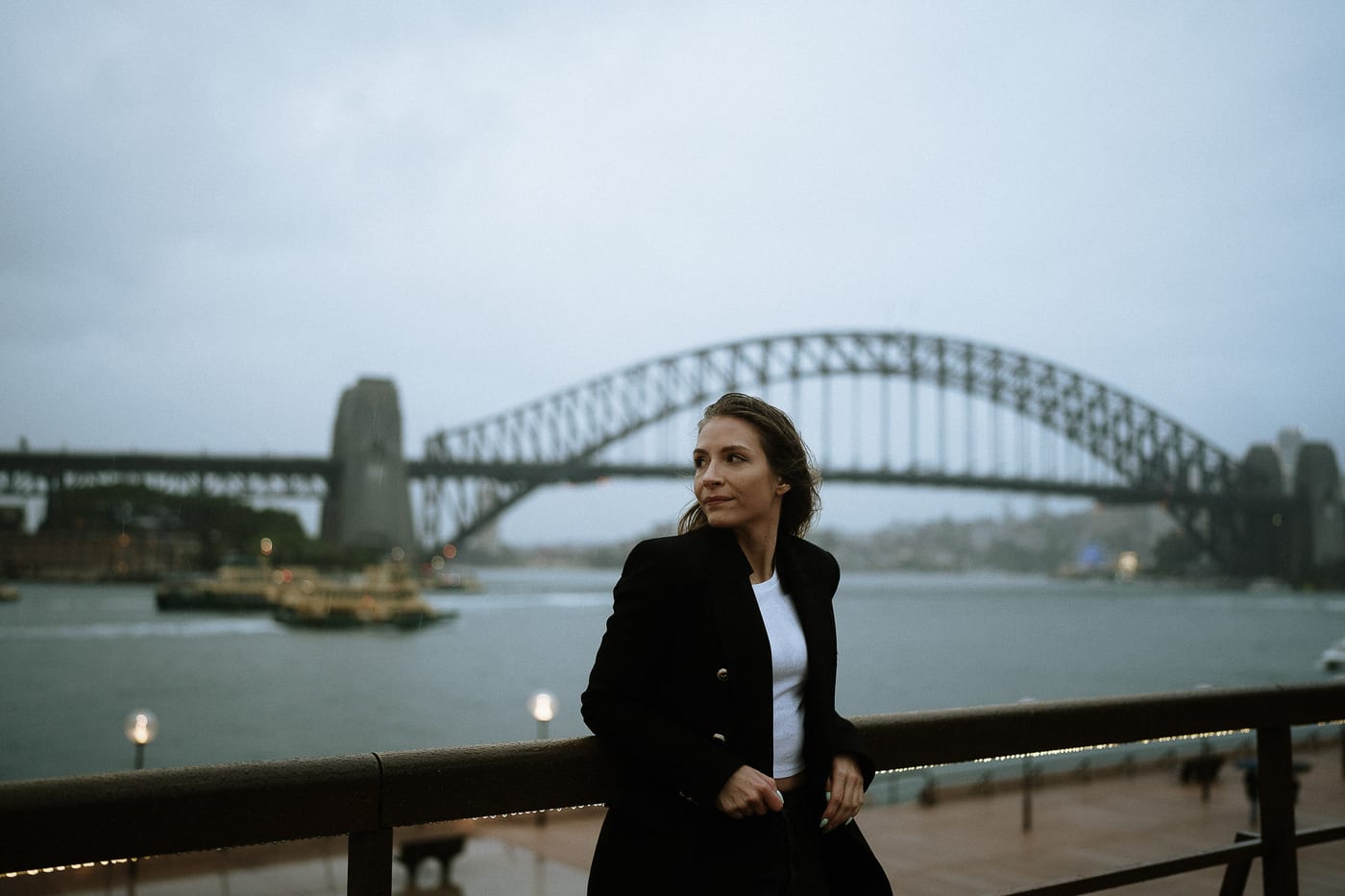 Filomena's Sydney Opera House Photoshoot | Rainy Day Travel Photography in Sydney