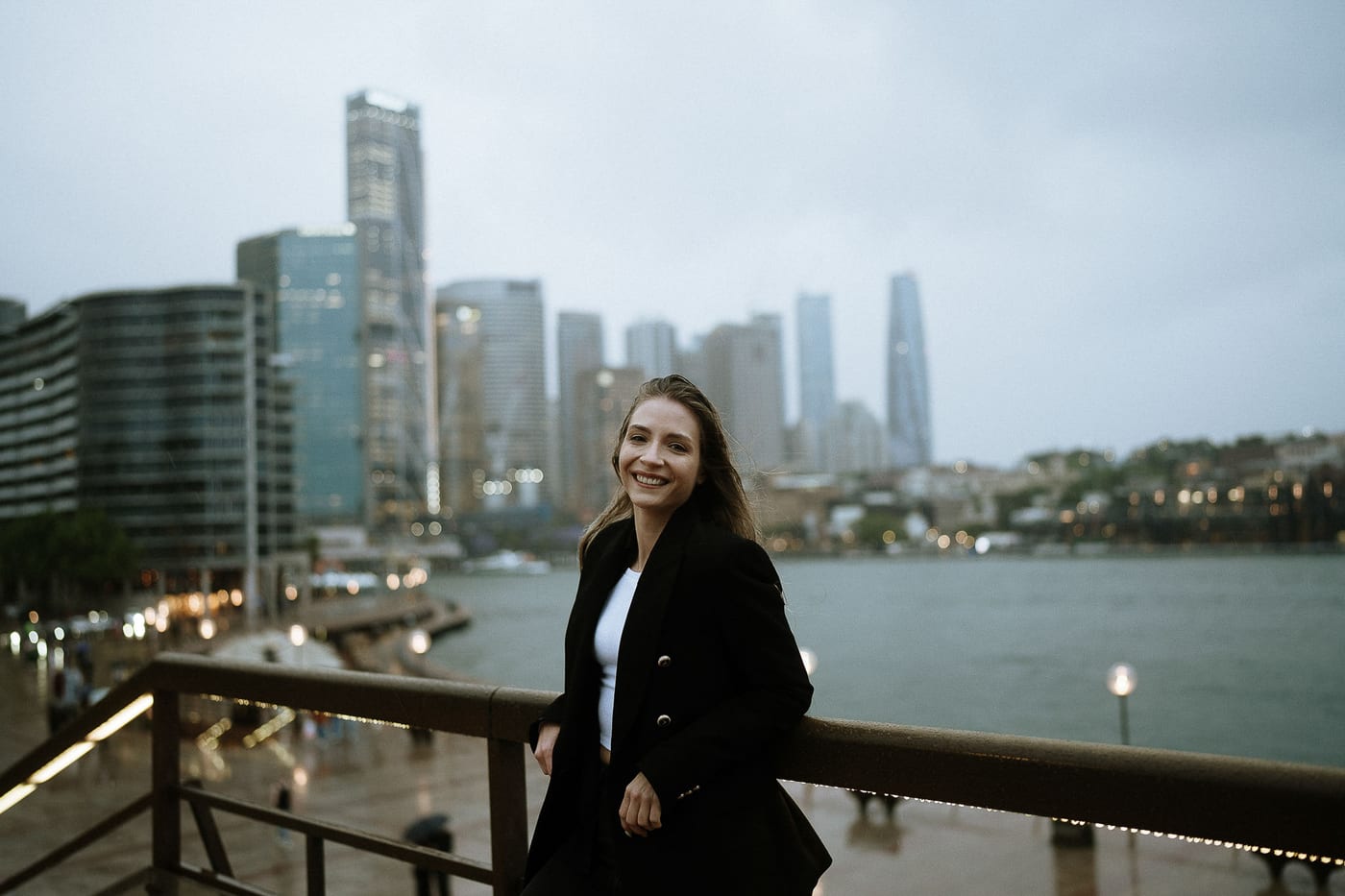 Filomena's Sydney Opera House Photoshoot | Rainy Day Travel Photography in Sydney
