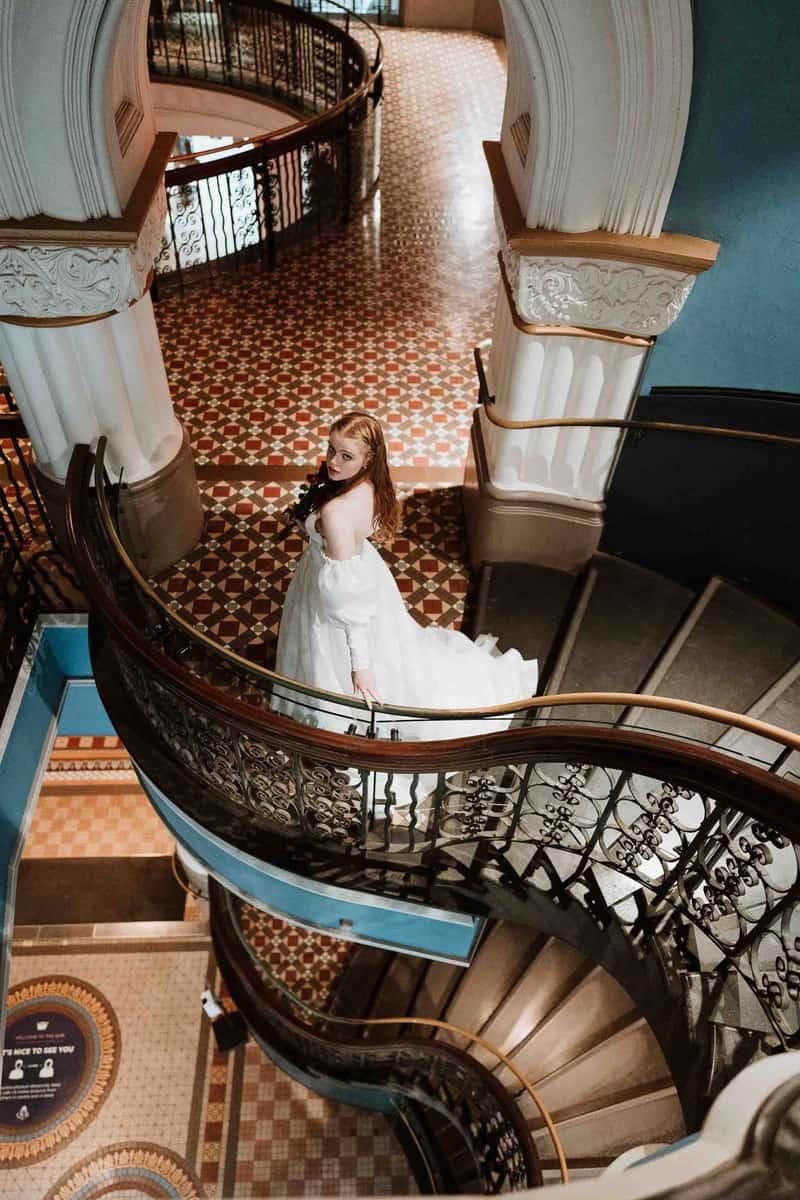Bridal Editorial Photoshoot with Gemma | Sydney CBD Wedding Photography Inspiration