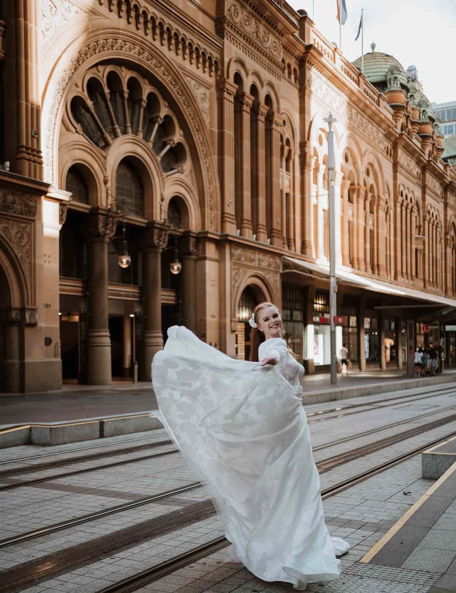 Bridal Editorial Photoshoot with Gemma | Sydney CBD Wedding Photography Inspiration
