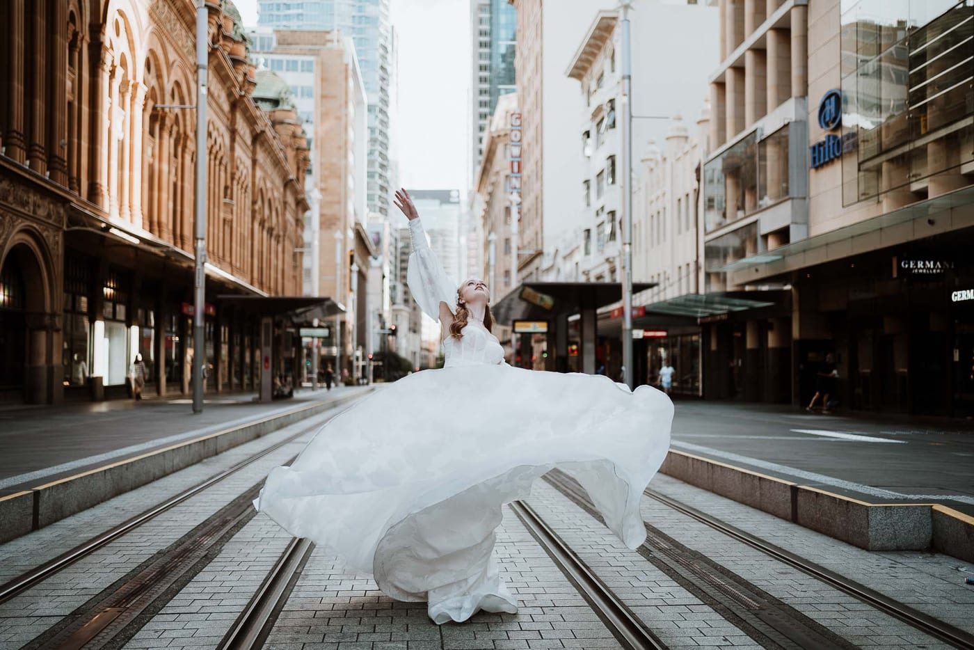 Bridal Editorial Photoshoot with Gemma | Sydney CBD Wedding Photography Inspiration