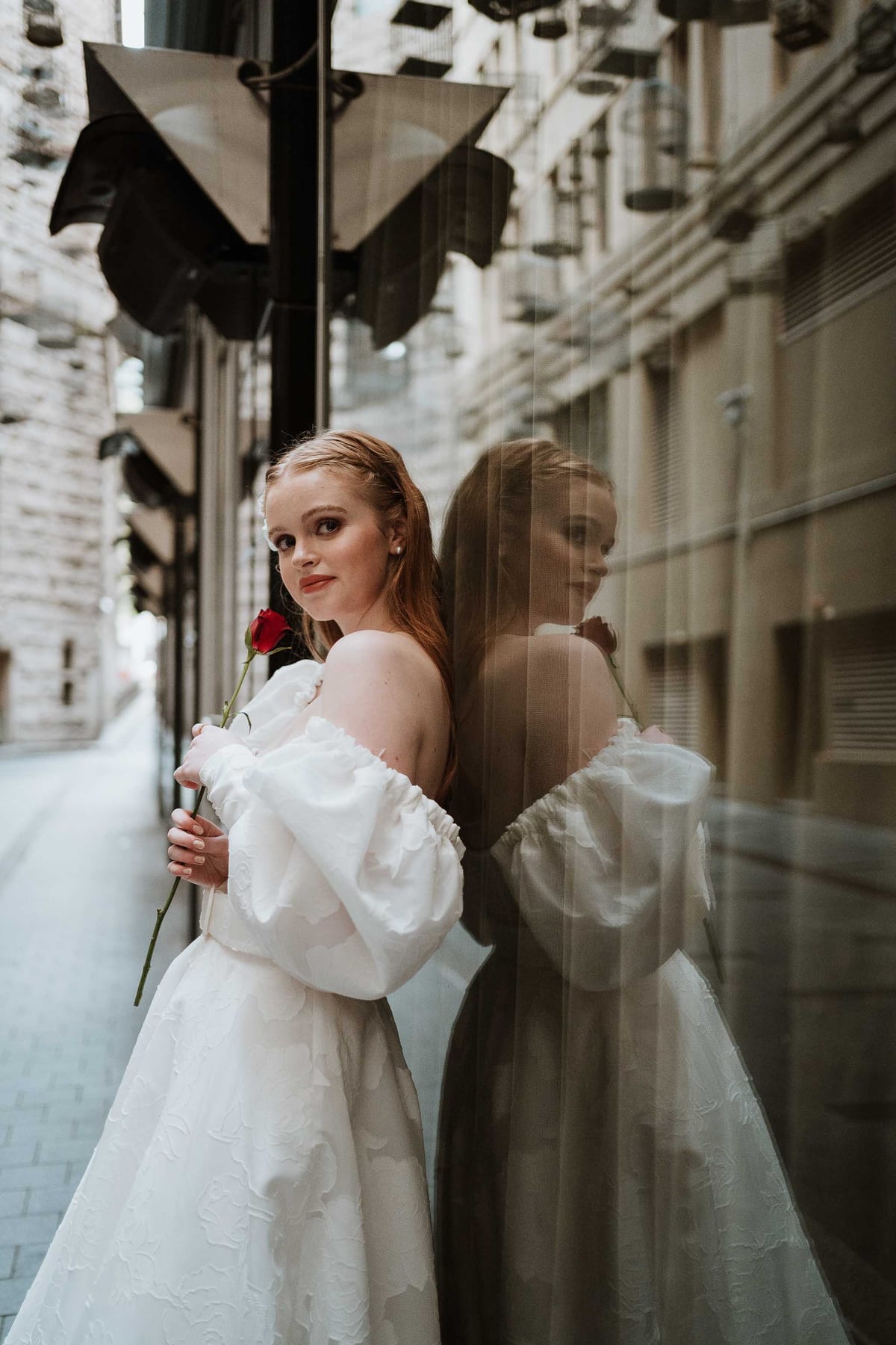 Bridal Editorial Photoshoot with Gemma | Sydney CBD Wedding Photography Inspiration