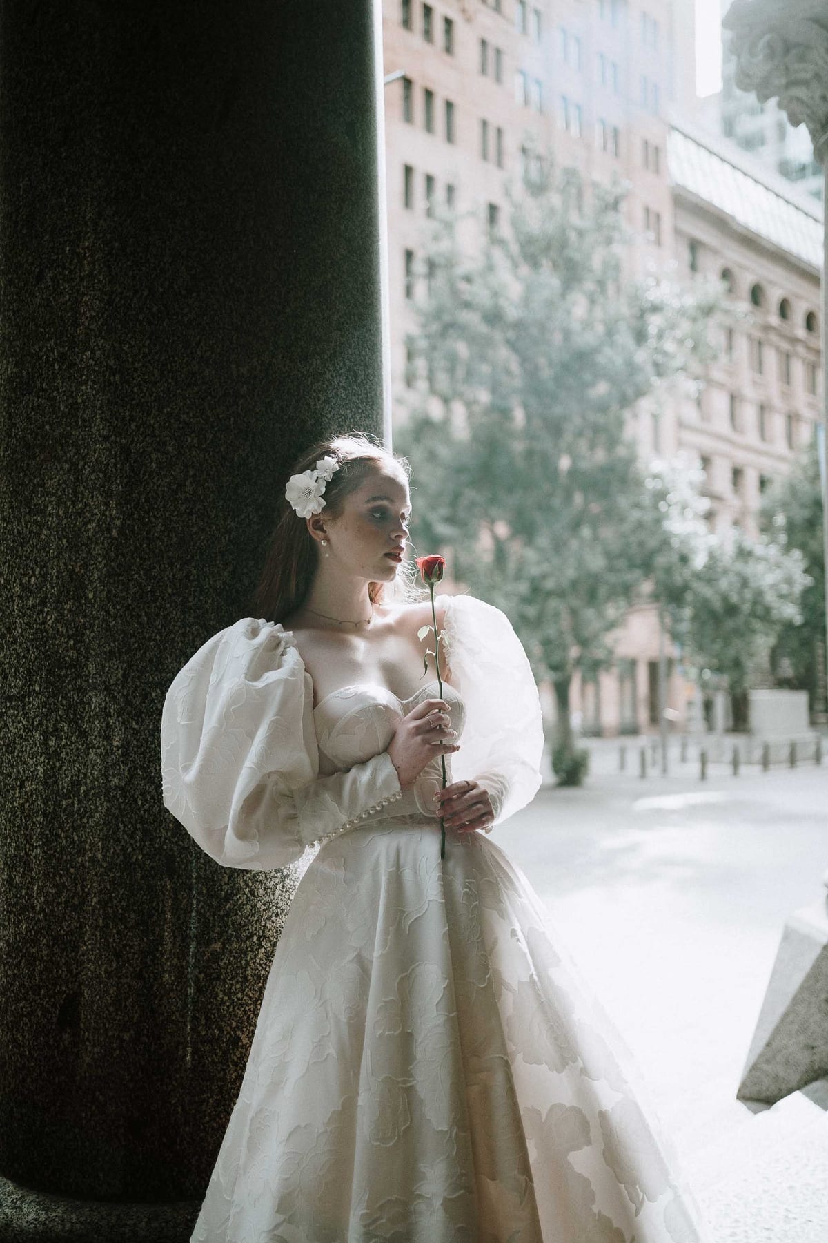 Bridal Editorial Photoshoot with Gemma | Sydney CBD Wedding Photography Inspiration