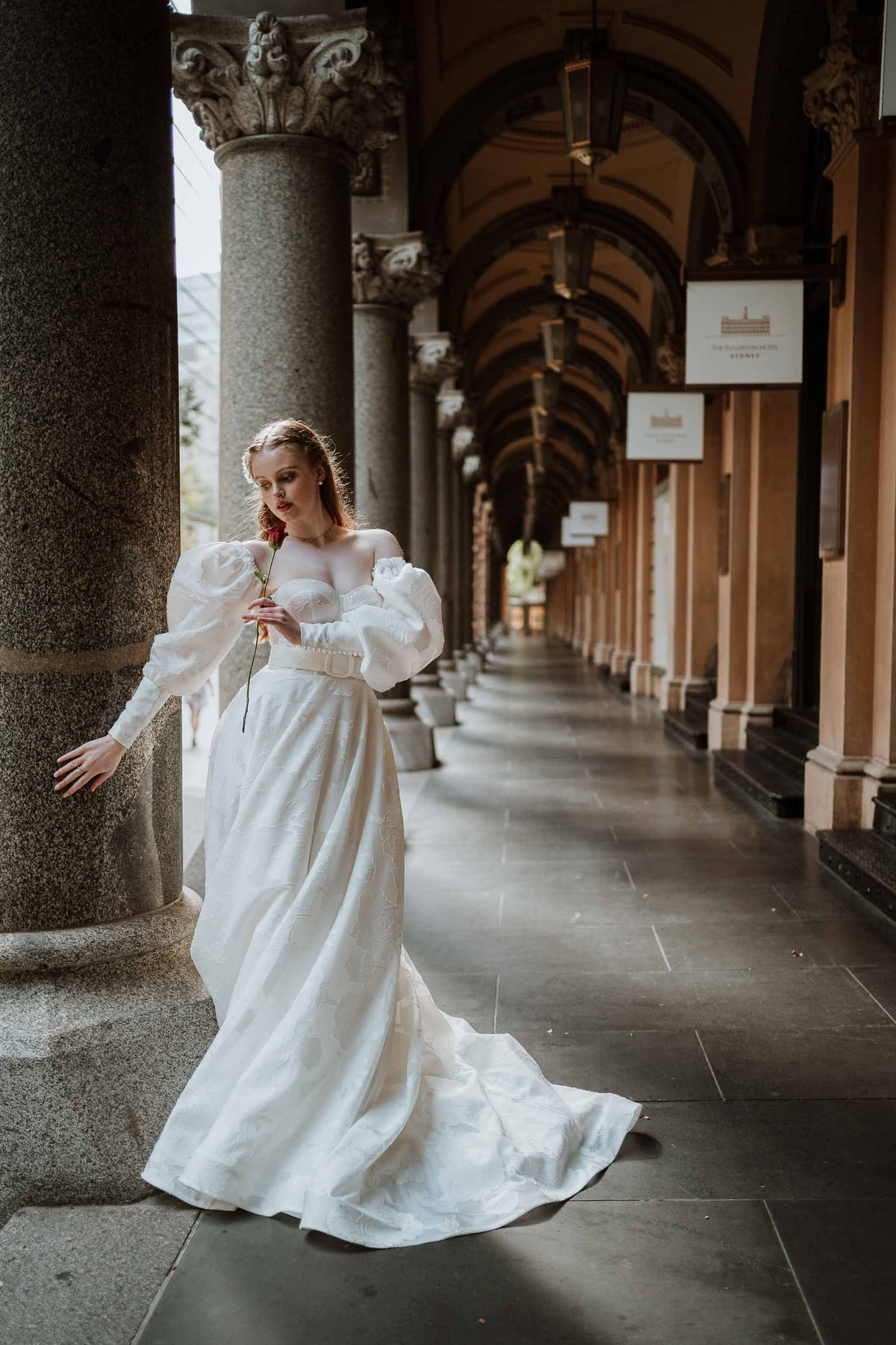 Bridal Editorial Photoshoot with Gemma | Sydney CBD Wedding Photography Inspiration