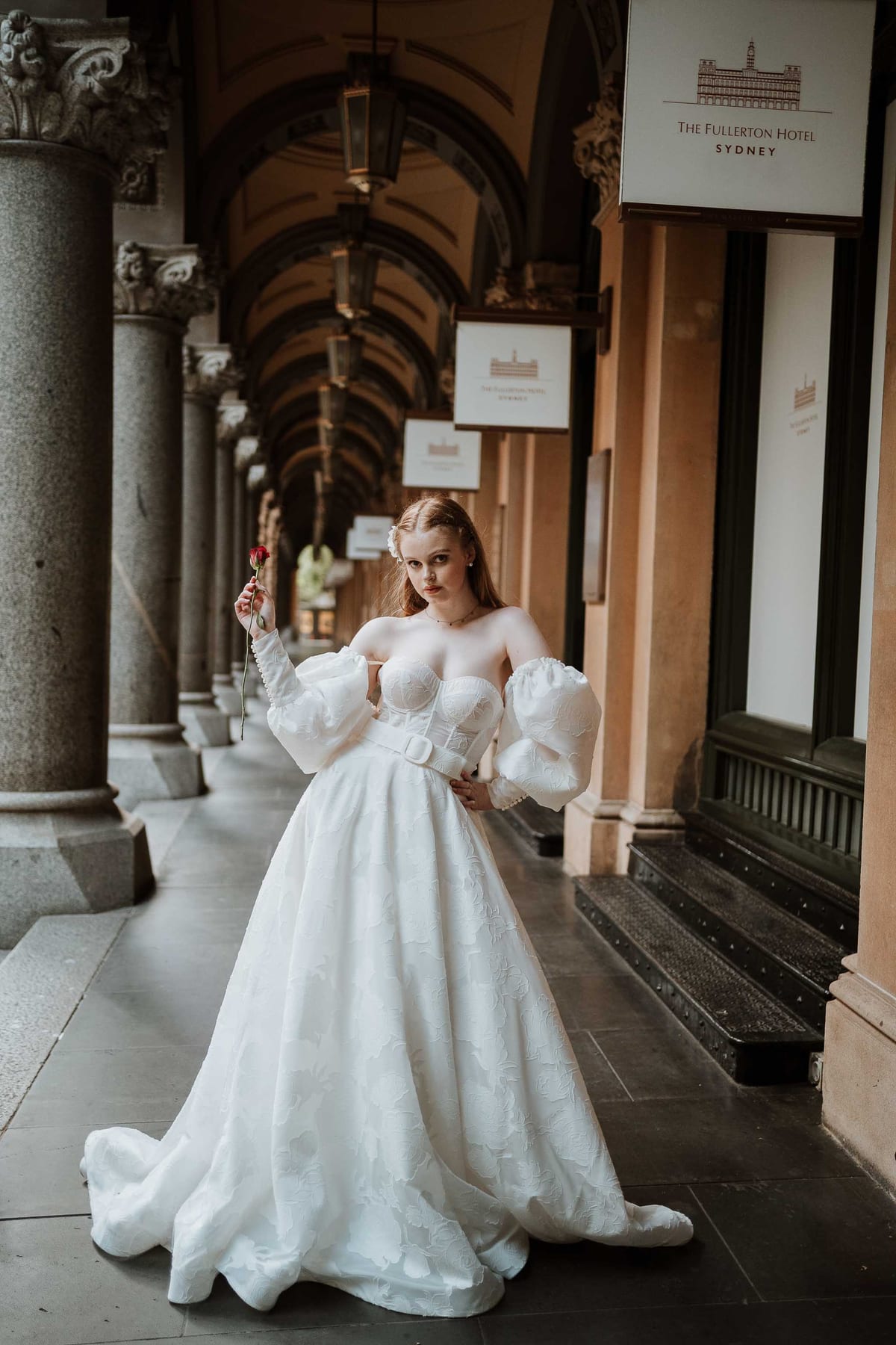 Bridal Editorial Photoshoot with Gemma | Sydney CBD Wedding Photography Inspiration