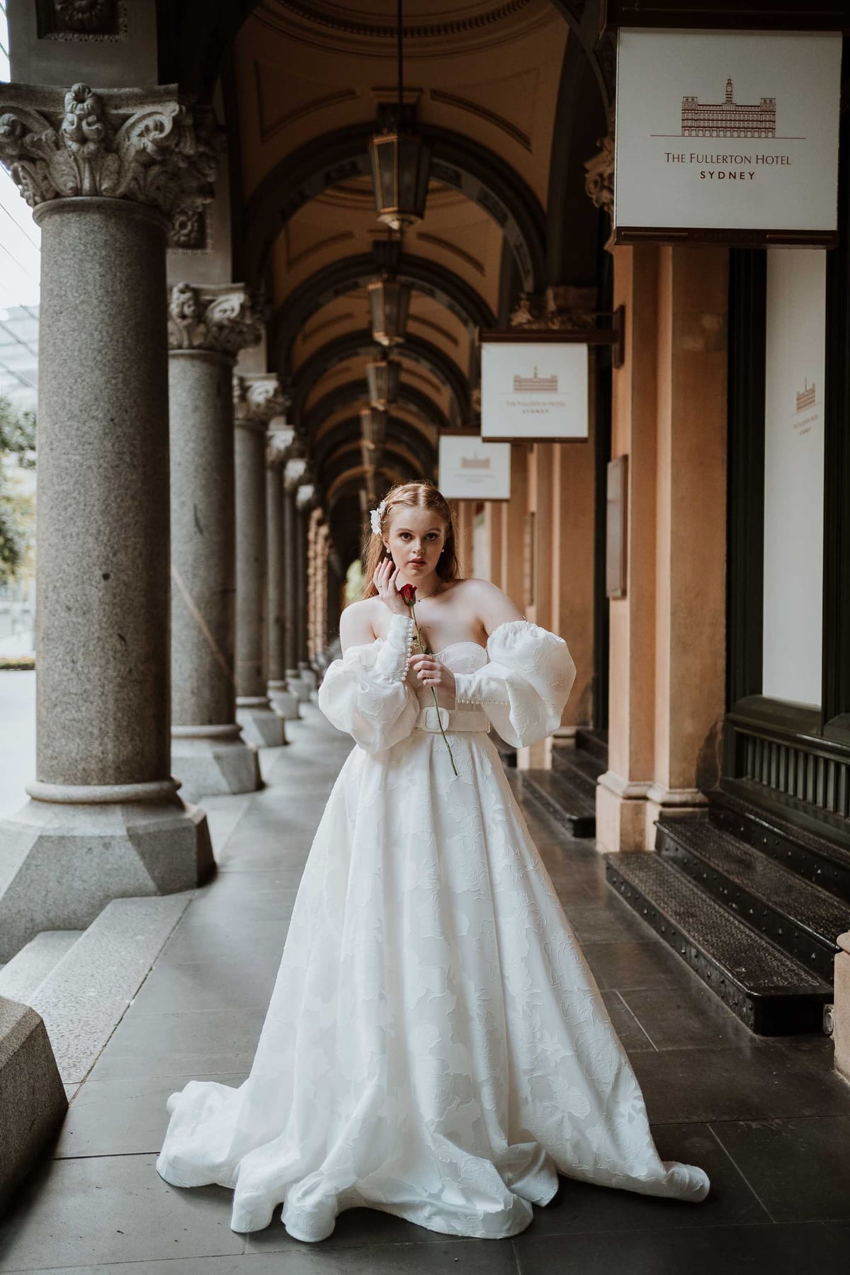 Bridal Editorial Photoshoot with Gemma | Sydney CBD Wedding Photography Inspiration