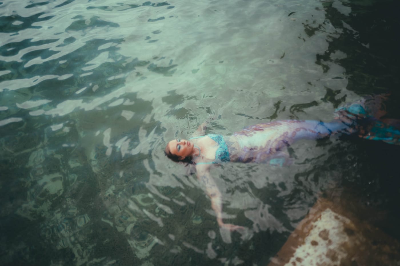 Moody Mermaid Photoshoot at Bronte Beach Rock Pool with Taylor