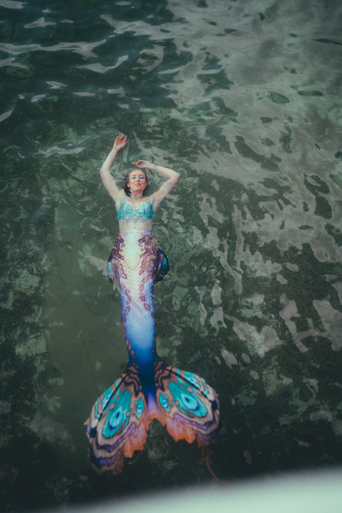 Moody Mermaid Photoshoot at Bronte Beach Rock Pool with Taylor