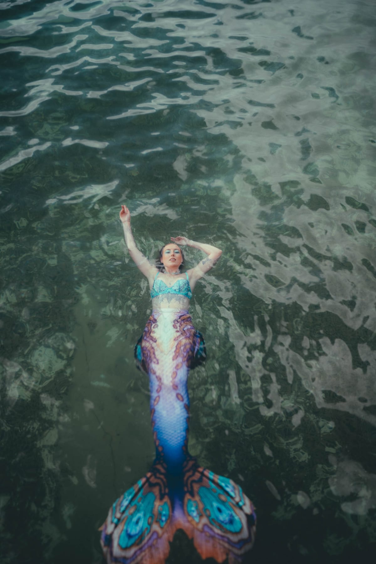 Moody Mermaid Photoshoot at Bronte Beach Rock Pool with Taylor