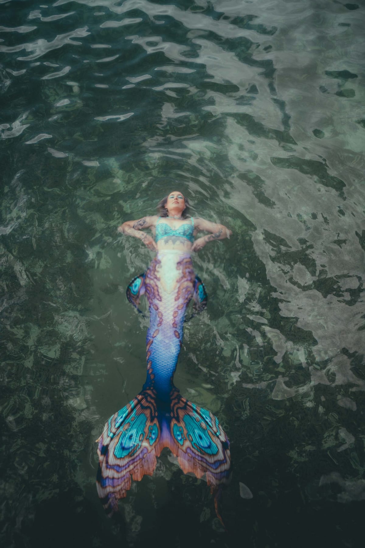 Moody Mermaid Photoshoot at Bronte Beach Rock Pool with Taylor