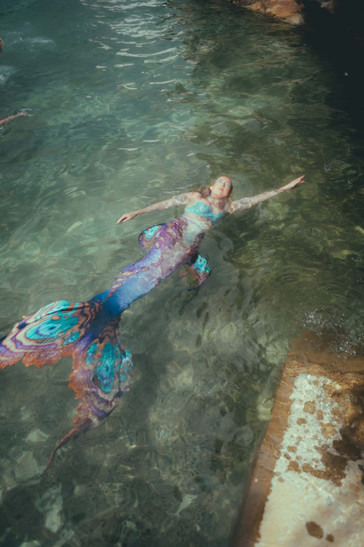 Moody Mermaid Photoshoot at Bronte Beach Rock Pool with Taylor