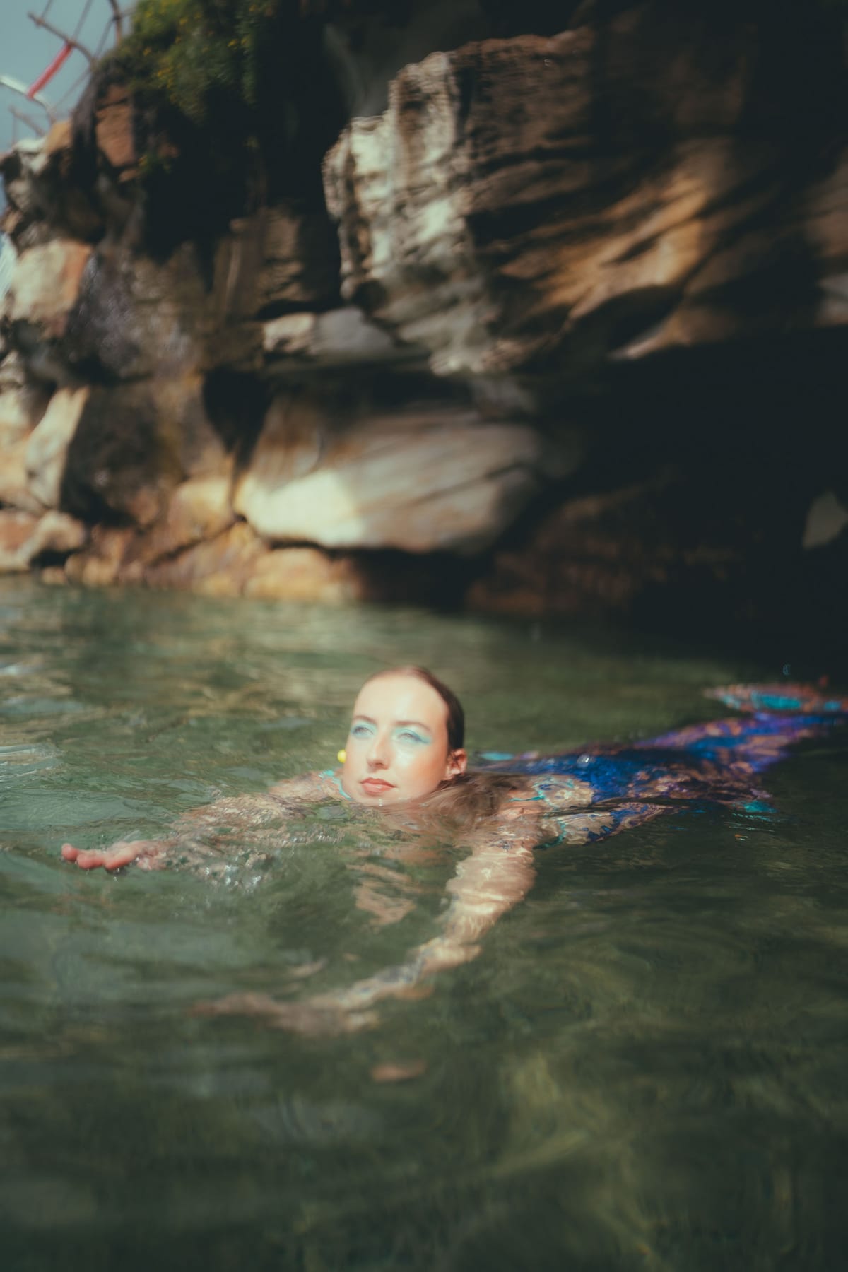 Moody Mermaid Photoshoot at Bronte Beach Rock Pool with Taylor