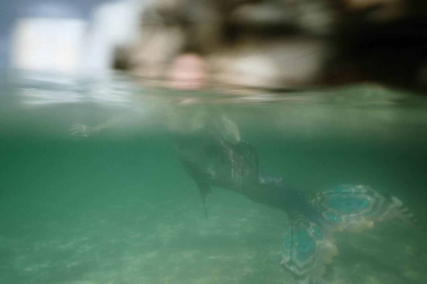 Moody Mermaid Photoshoot at Bronte Beach Rock Pool with Taylor