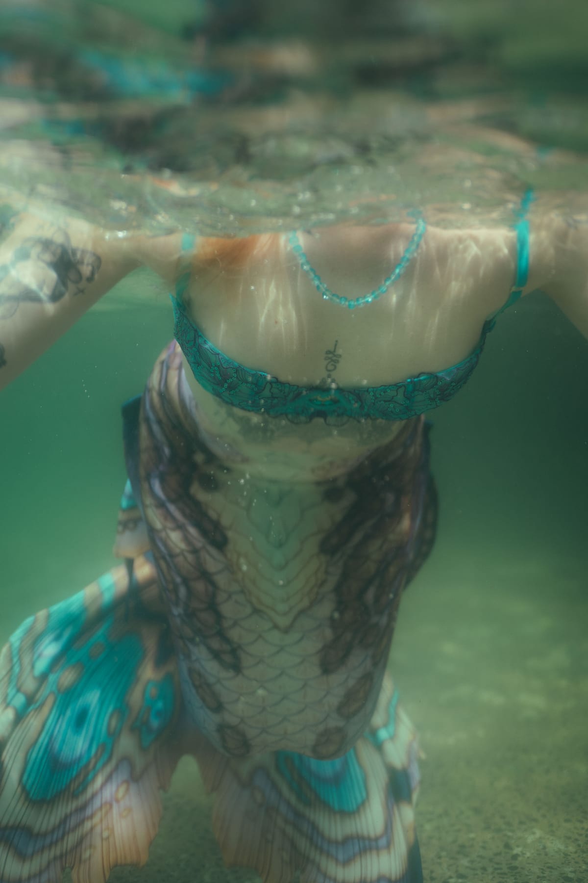 Moody Mermaid Photoshoot at Bronte Beach Rock Pool with Taylor