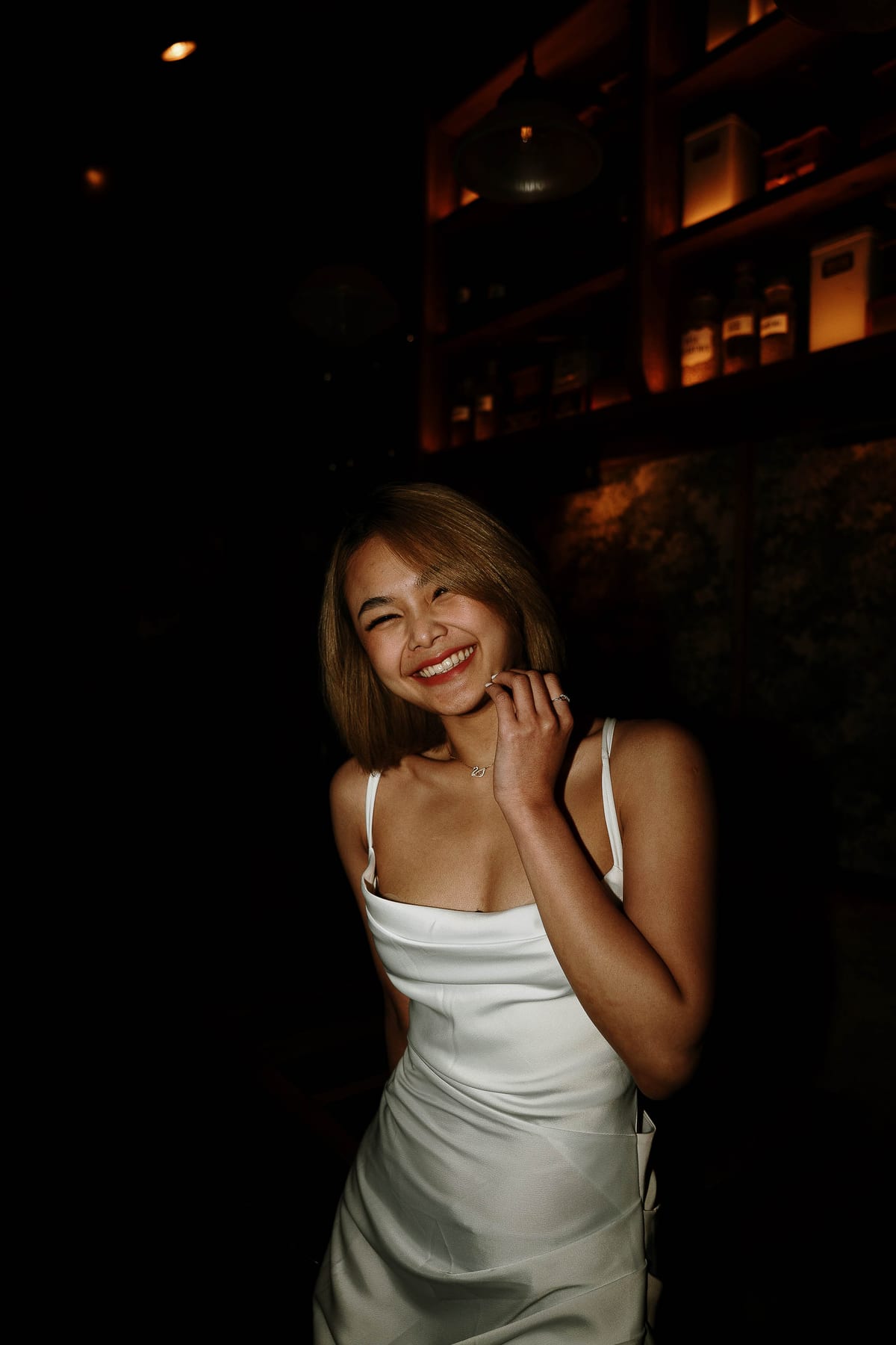 Merry's Portrait Photoshoot at Marble Bar and The Grounds City | Retro Flash Editorial Photography in Sydney