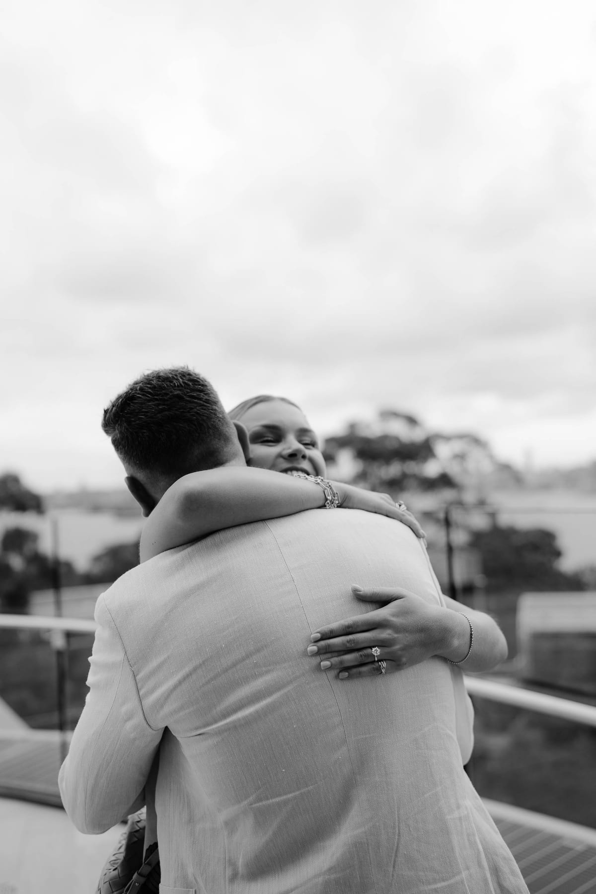 Andrew and Edwina's Surprise Proposal at Taronga Zoo Rooftop | Sydney Proposal Photography