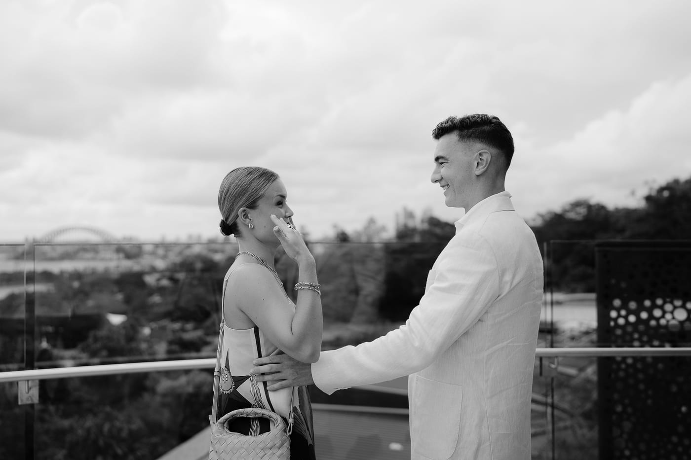 Andrew and Edwina's Surprise Proposal at Taronga Zoo Rooftop | Sydney Proposal Photography