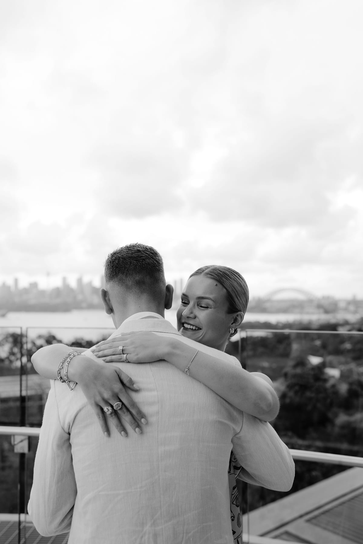 Andrew and Edwina's Surprise Proposal at Taronga Zoo Rooftop | Sydney Proposal Photography