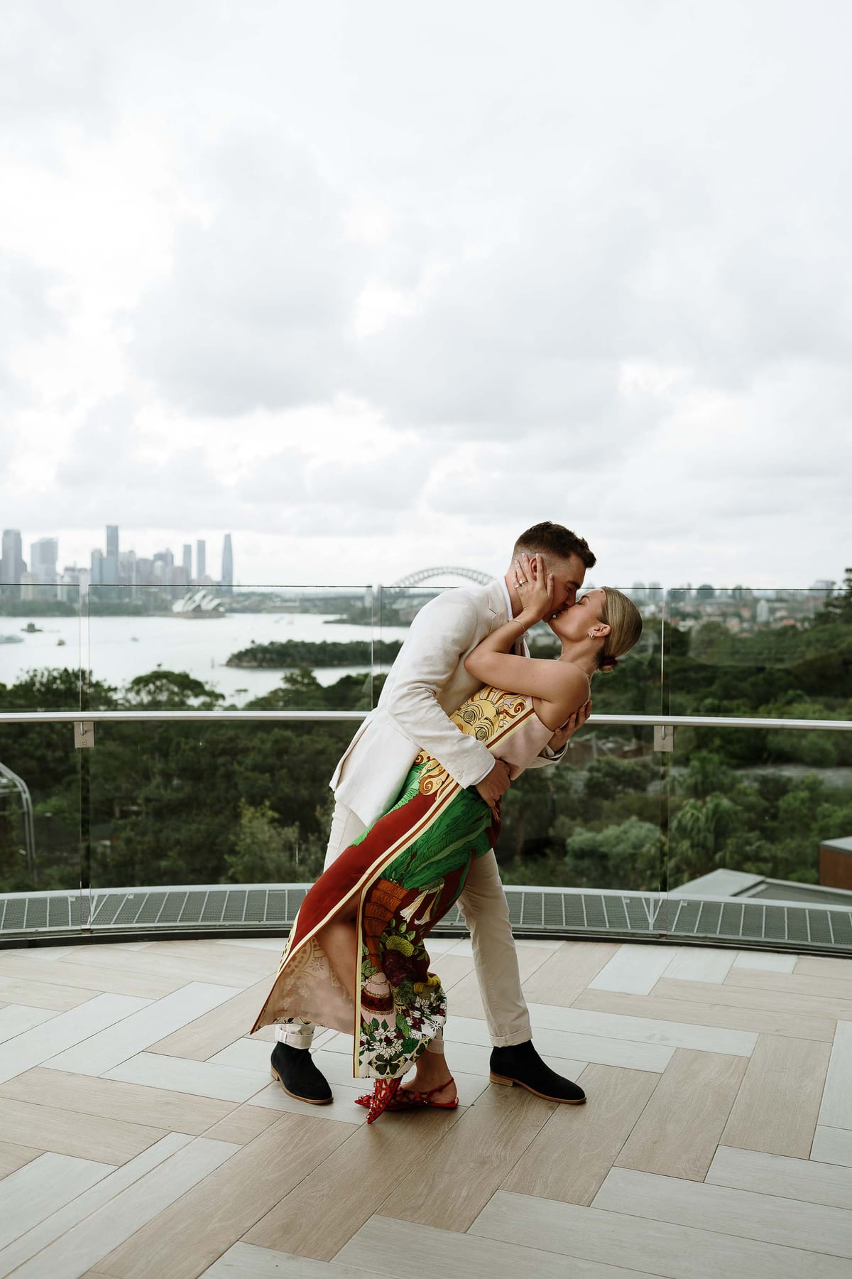Andrew and Edwina's Surprise Proposal at Taronga Zoo Rooftop | Sydney Proposal Photography