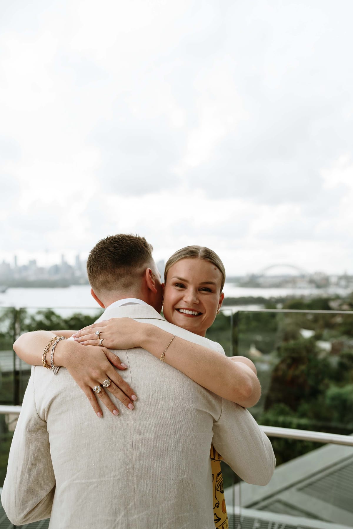 Andrew and Edwina's Surprise Proposal at Taronga Zoo Rooftop | Sydney Proposal Photography