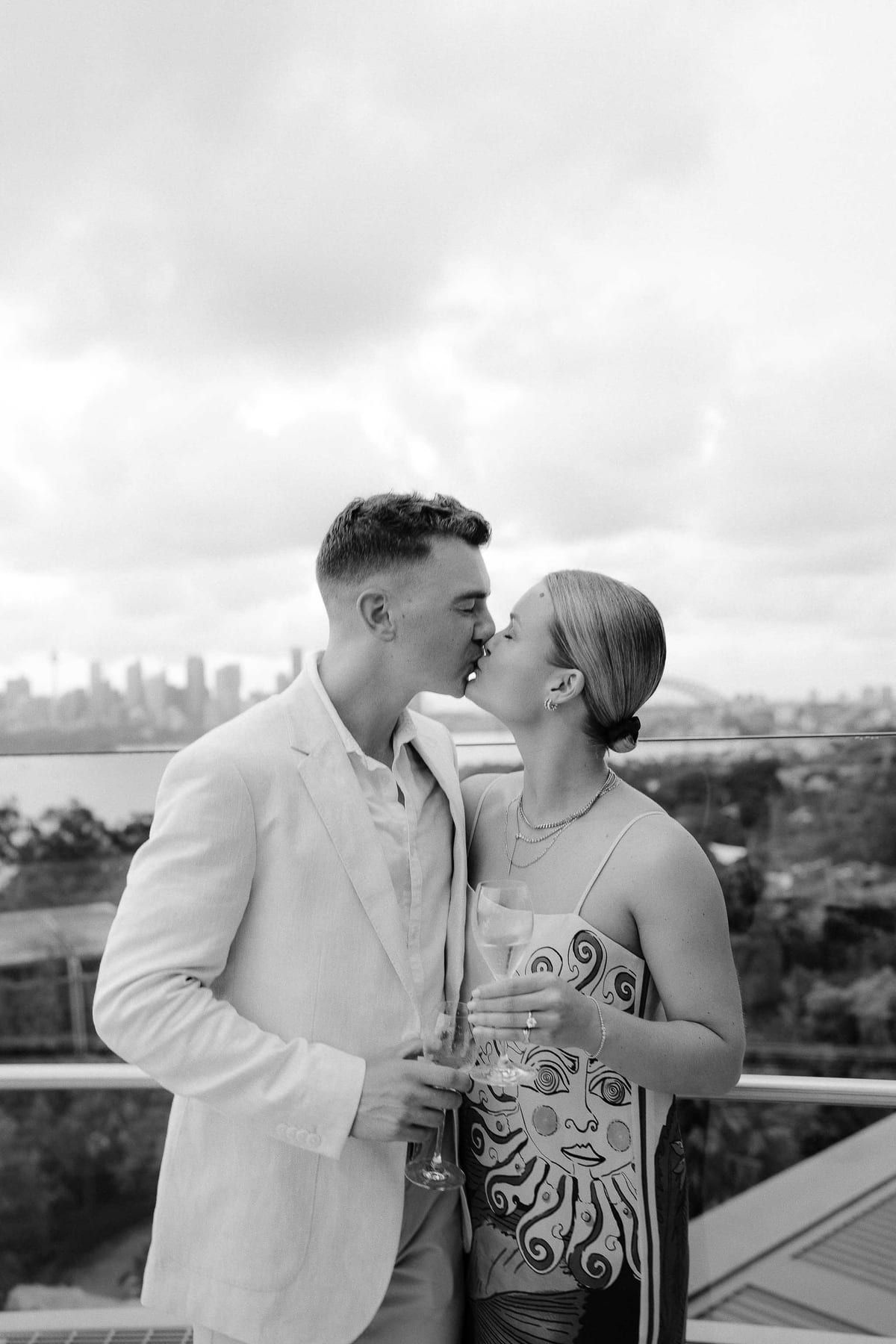 Andrew and Edwina's Surprise Proposal at Taronga Zoo Rooftop | Sydney Proposal Photography