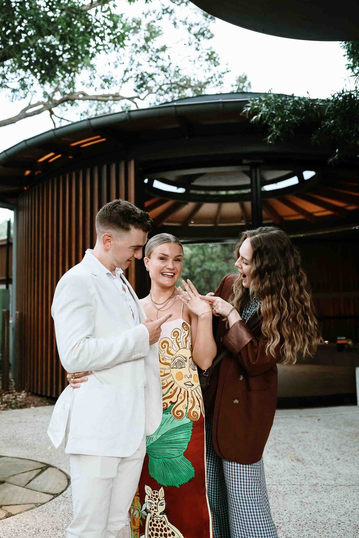 Andrew and Edwina's Surprise Proposal at Taronga Zoo Rooftop | Sydney Proposal Photography