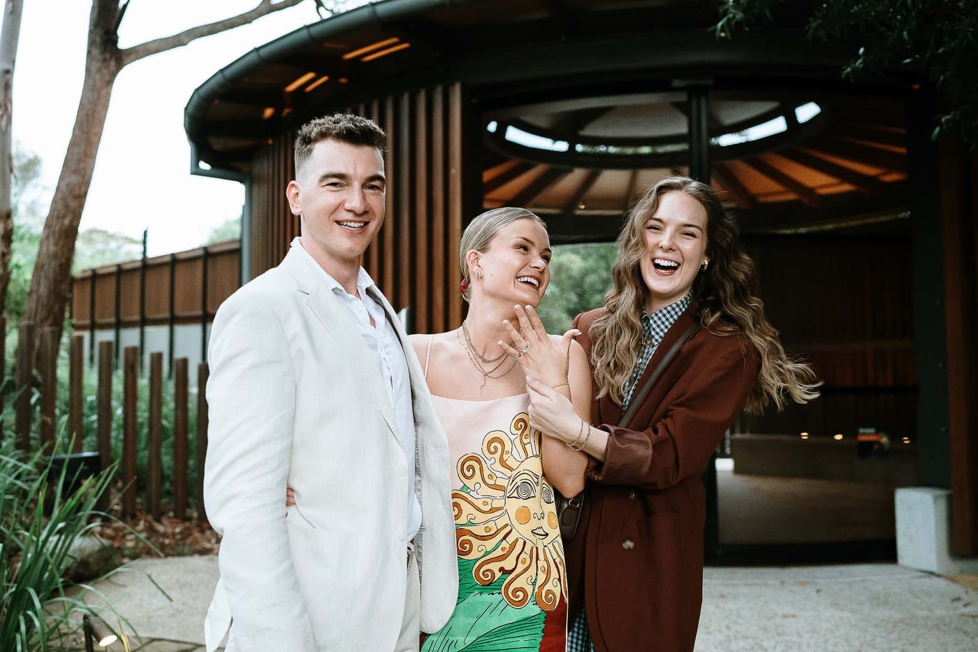Andrew and Edwina's Surprise Proposal at Taronga Zoo Rooftop | Sydney Proposal Photography