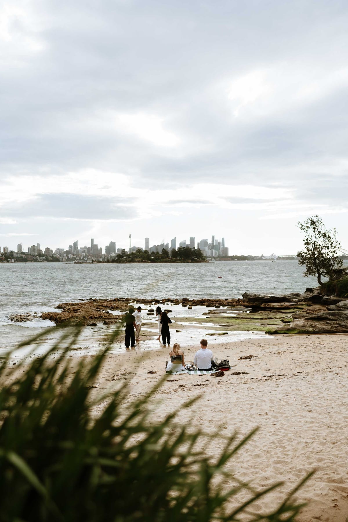 Alex’s Surprise Proposal at Milk Beach | Sydney Harbour Couples Photography