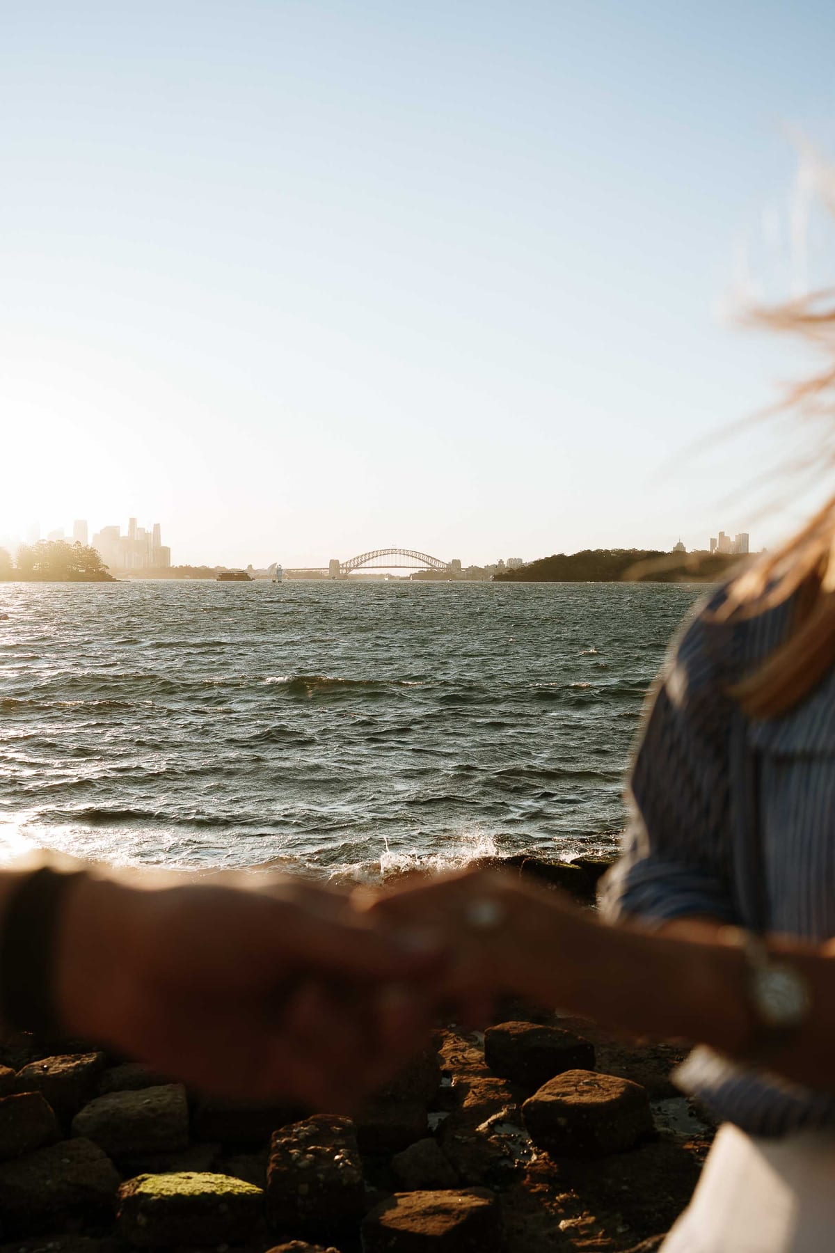 Alex’s Surprise Proposal at Milk Beach | Sydney Harbour Couples Photography