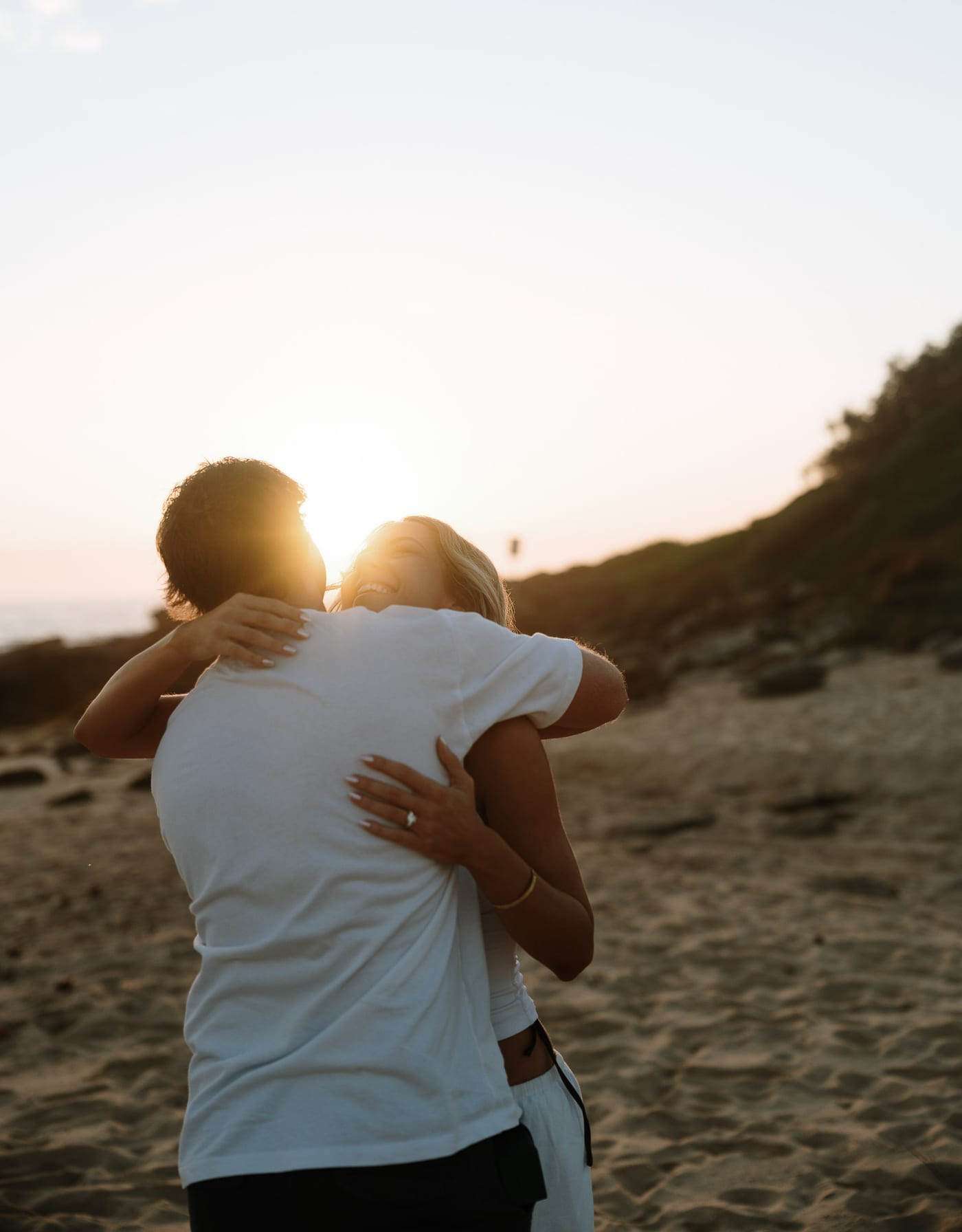 Emma and Bayd’s Sunrise Proposal at Maroubra Beach | Sydney Engagement Photography