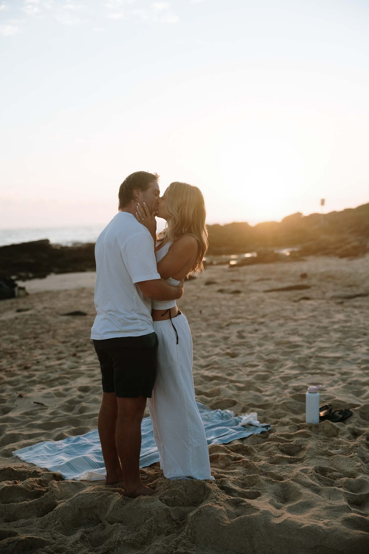Emma and Bayd’s Sunrise Proposal at Maroubra Beach | Sydney Engagement Photography