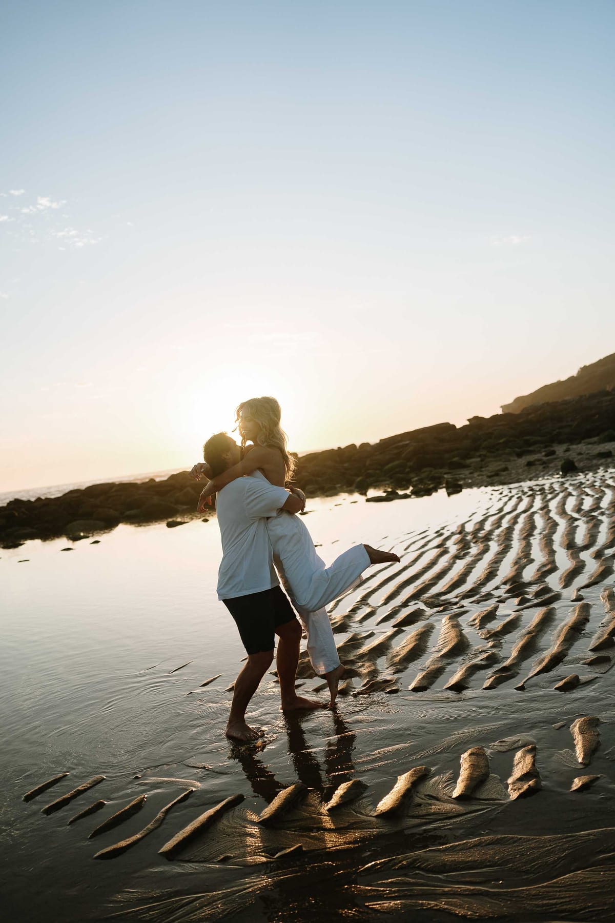 Emma and Bayd’s Sunrise Proposal at Maroubra Beach | Sydney Engagement Photography
