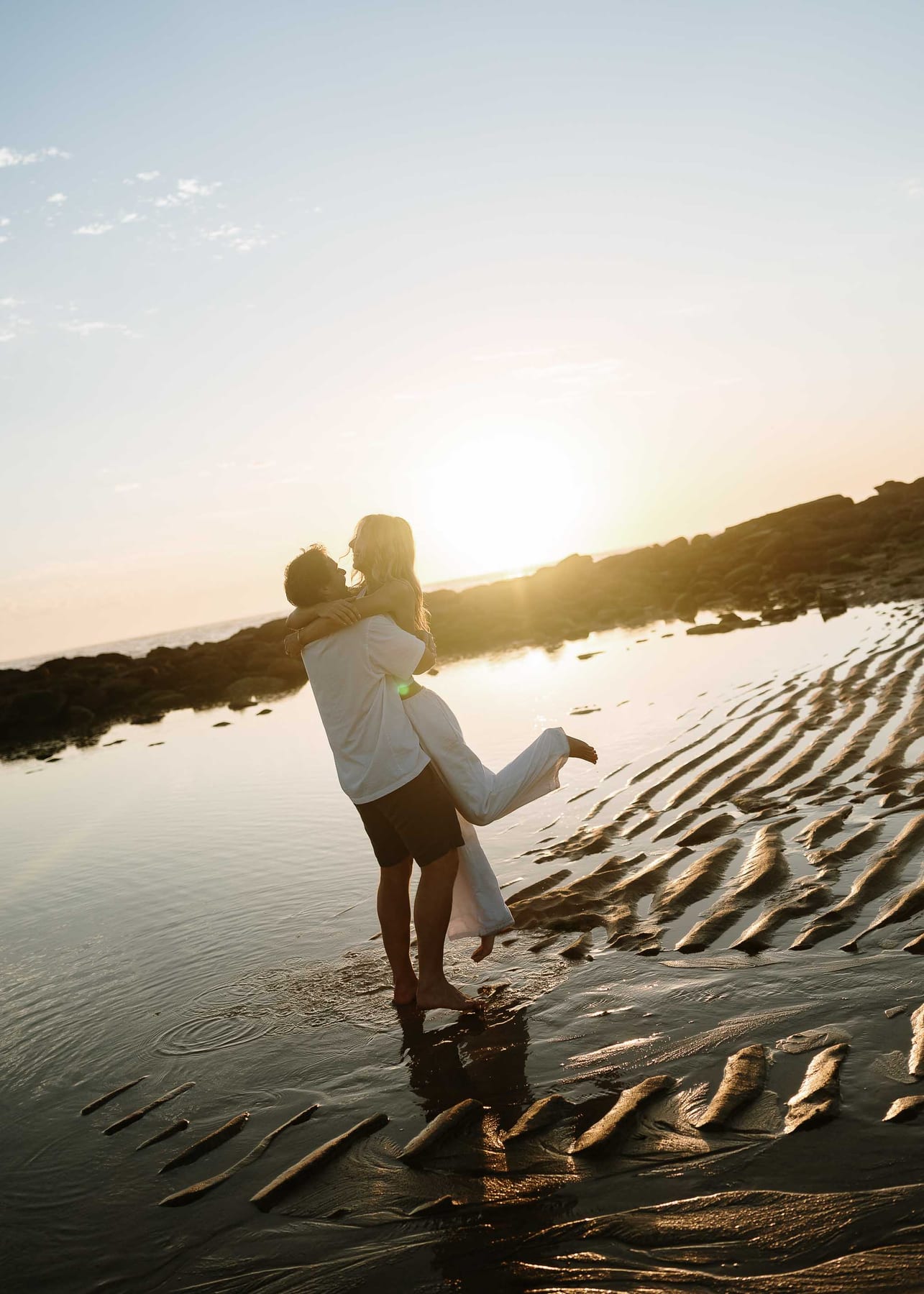 Emma and Bayd’s Sunrise Proposal at Maroubra Beach | Sydney Engagement Photography