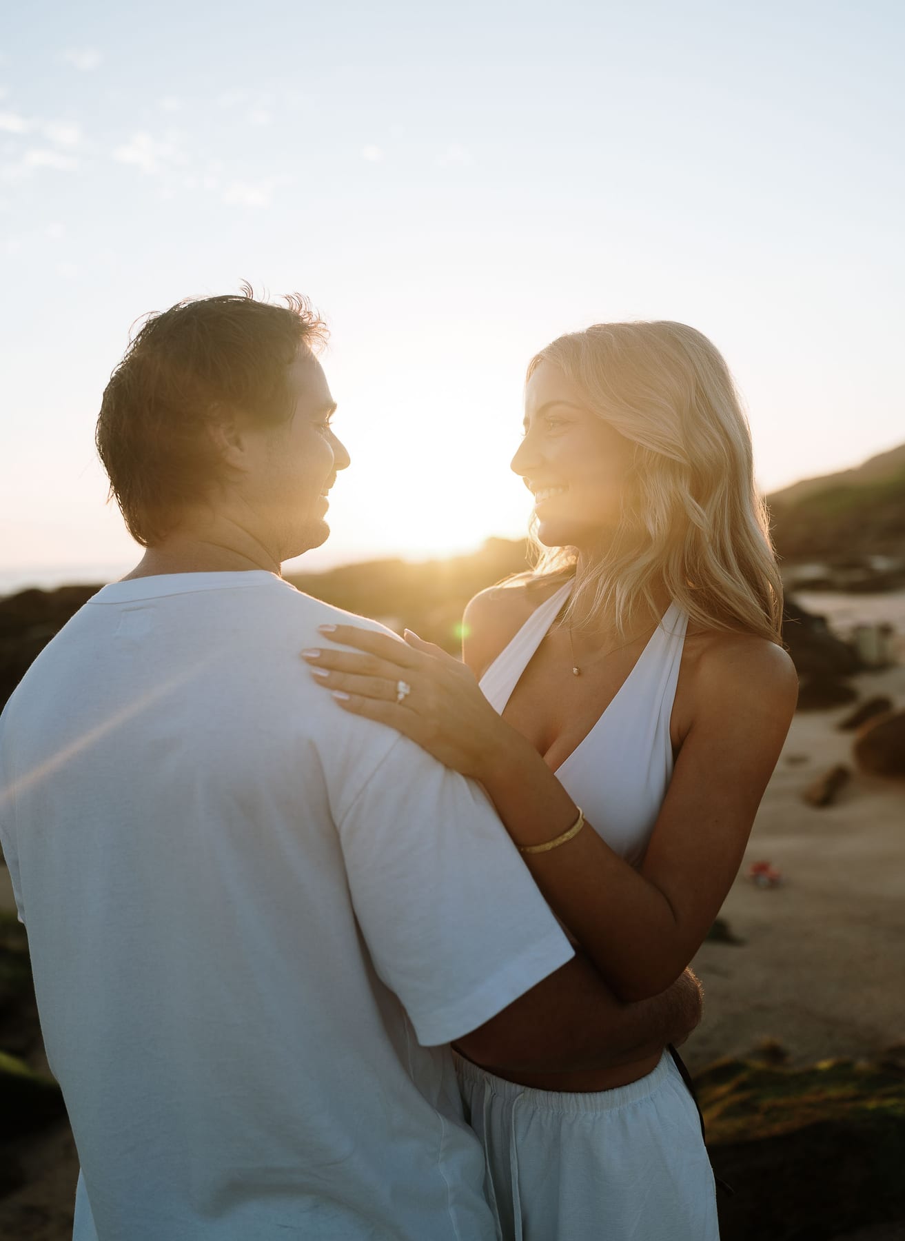 Emma and Bayd’s Sunrise Proposal at Maroubra Beach | Sydney Engagement Photography