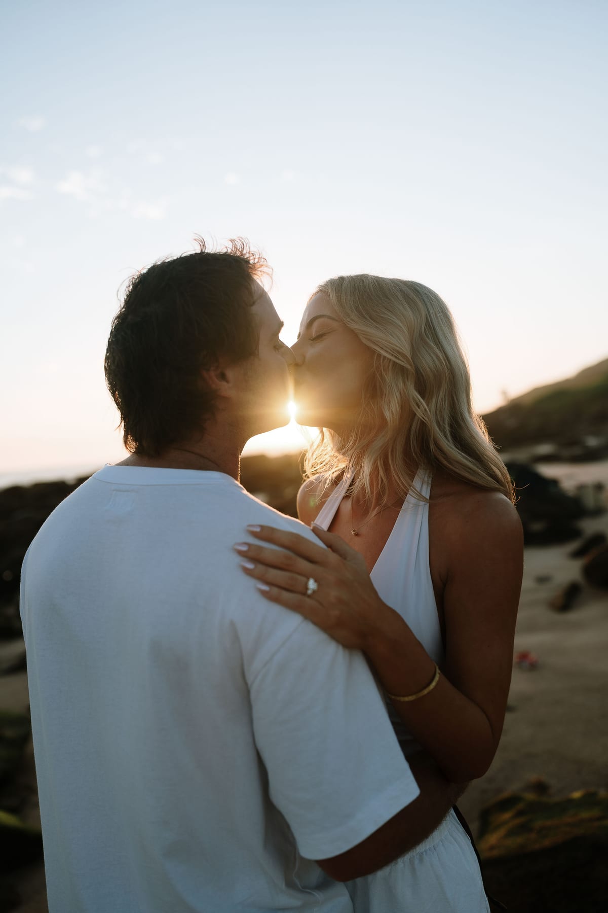 Emma and Bayd’s Sunrise Proposal at Maroubra Beach | Sydney Engagement Photography