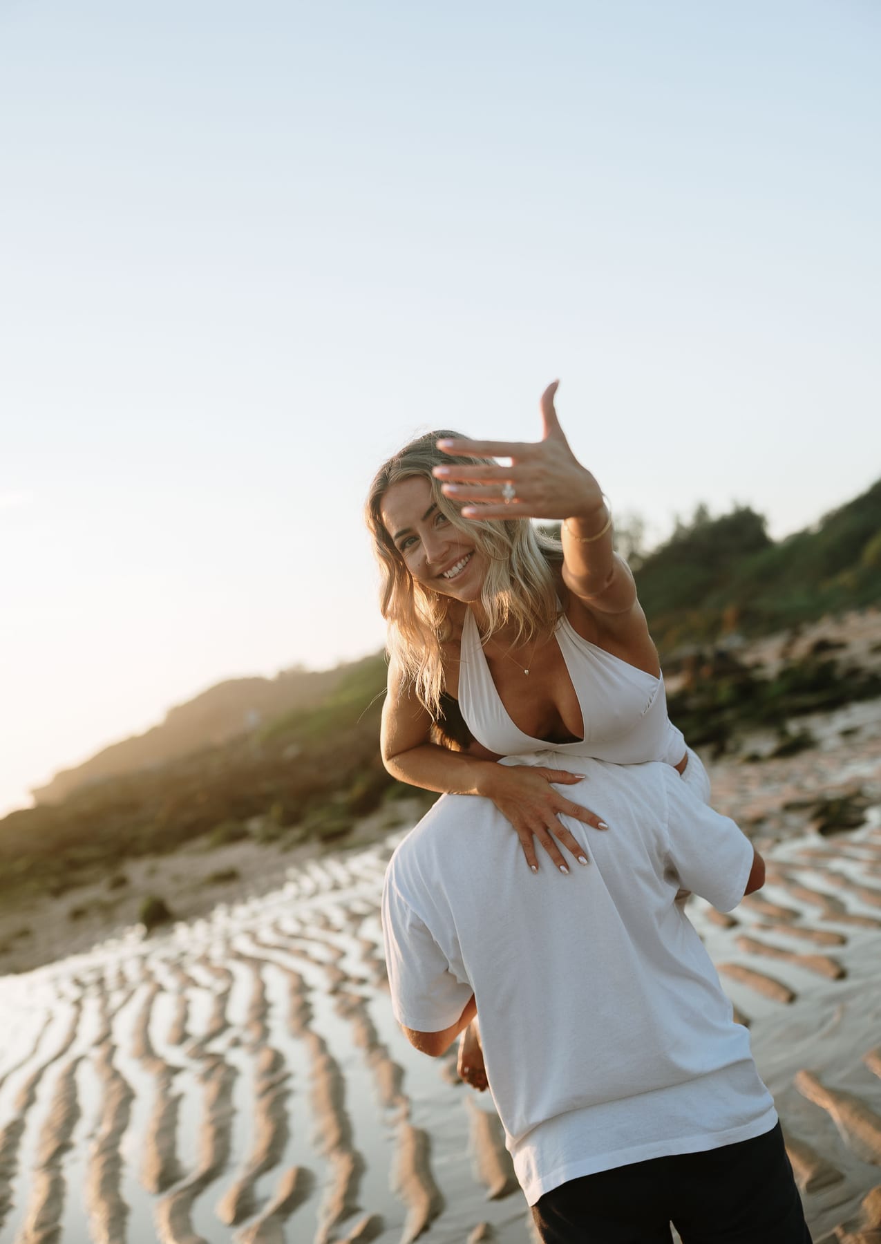Emma and Bayd’s Sunrise Proposal at Maroubra Beach | Sydney Engagement Photography