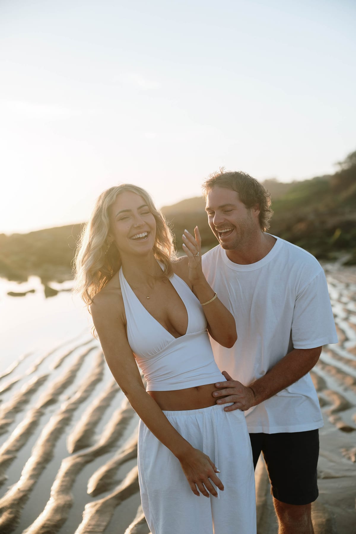 Emma and Bayd’s Sunrise Proposal at Maroubra Beach | Sydney Engagement Photography