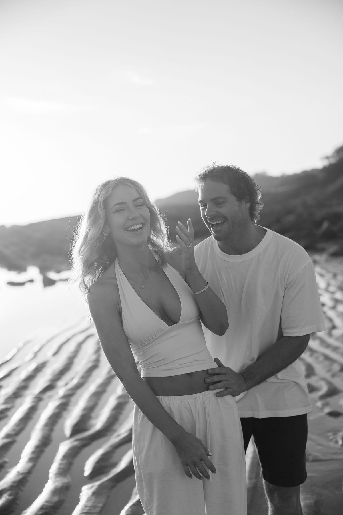 Emma and Bayd’s Sunrise Proposal at Maroubra Beach | Sydney Engagement Photography