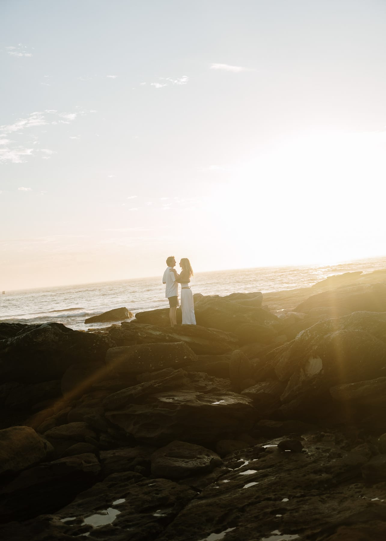 Emma and Bayd’s Sunrise Proposal at Maroubra Beach | Sydney Engagement Photography
