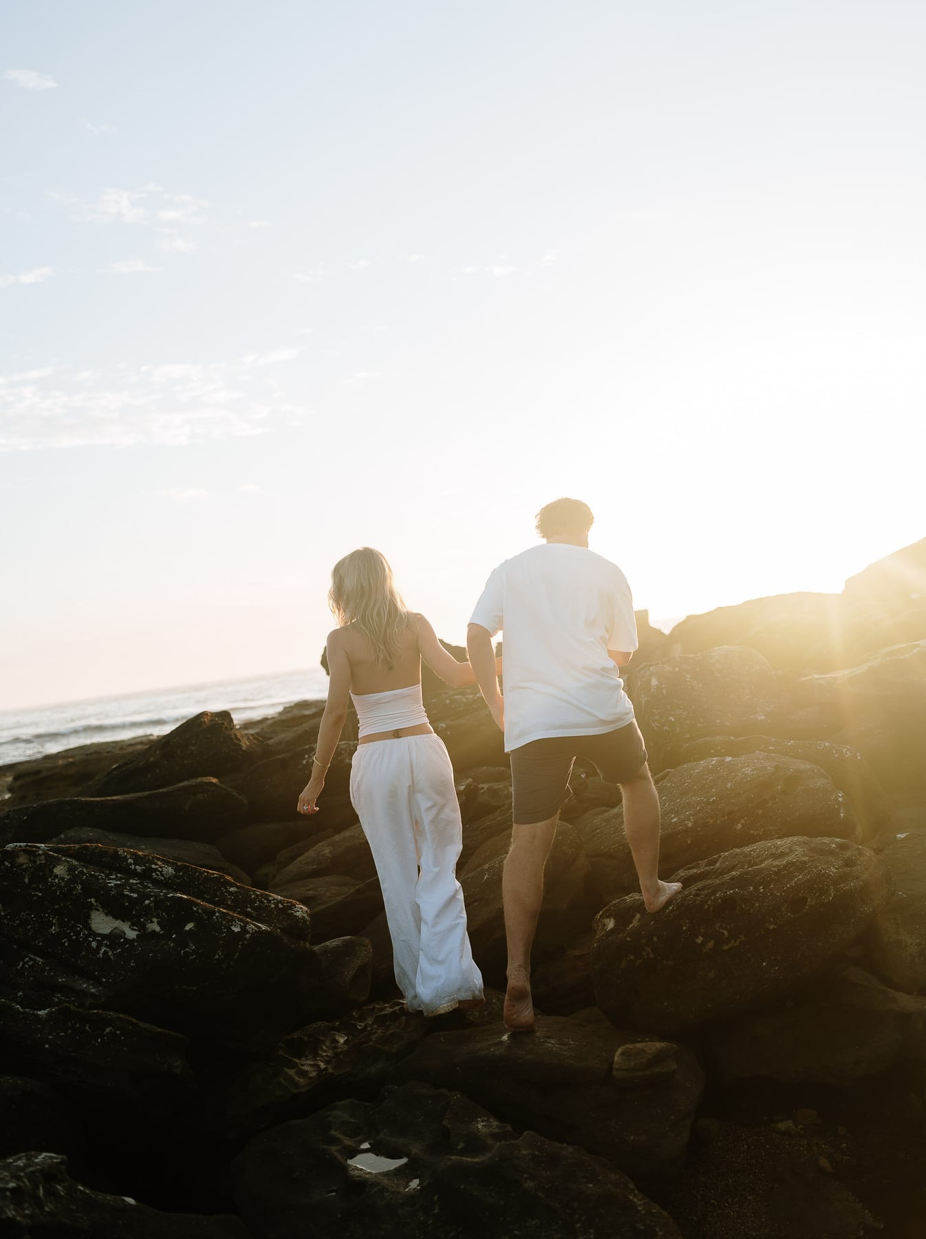 Emma and Bayd’s Sunrise Proposal at Maroubra Beach | Sydney Engagement Photography