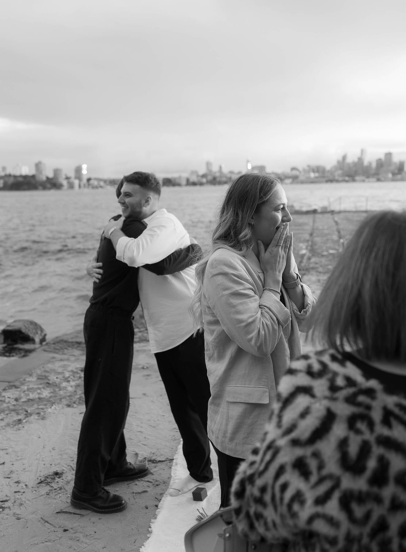 Ben and Soph’s Proposal at Bradleys Head Amphitheatre | Sydney Harbour Engagement Photography