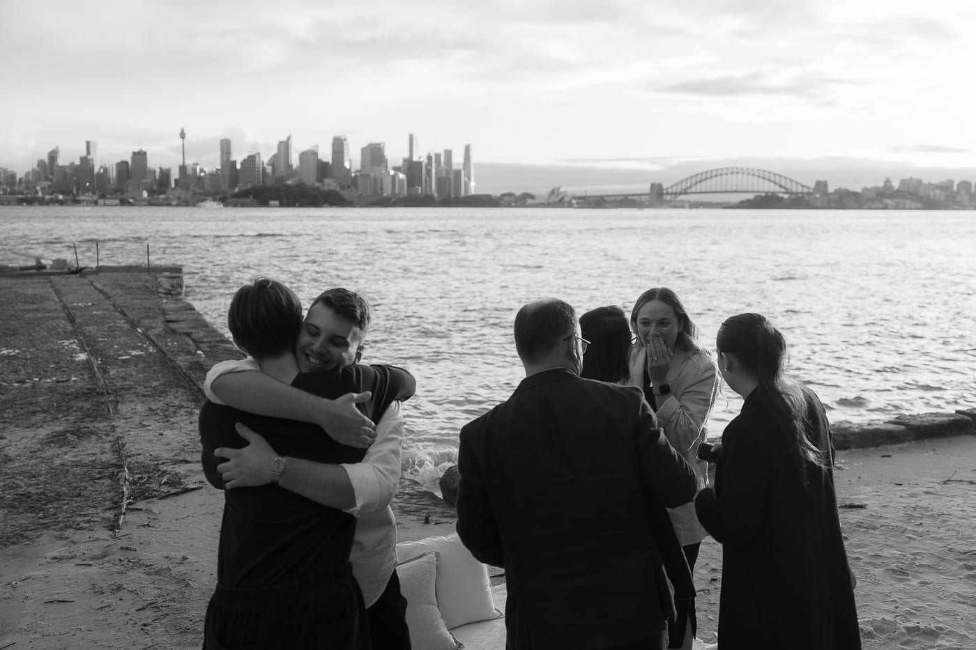 Ben and Soph’s Proposal at Bradleys Head Amphitheatre | Sydney Harbour Engagement Photography