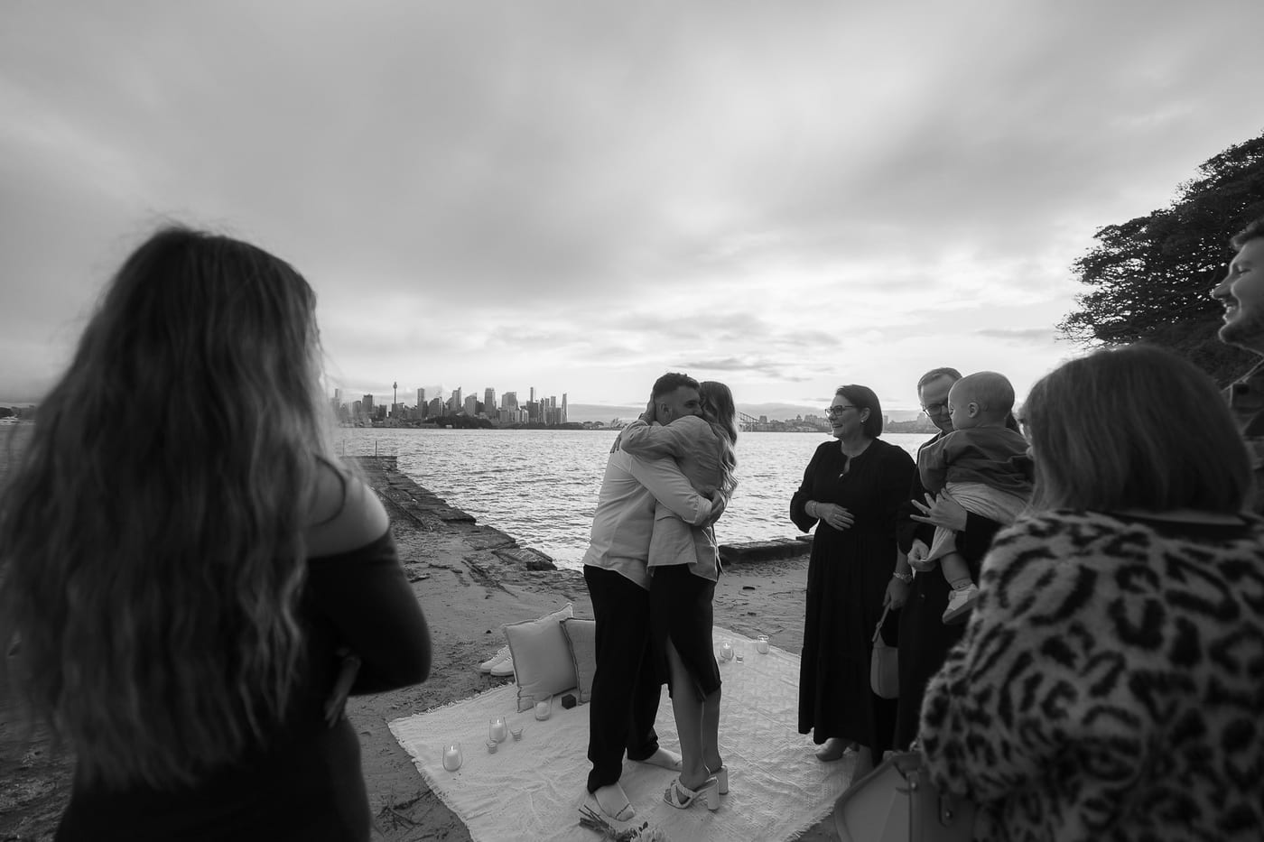 Ben and Soph’s Proposal at Bradleys Head Amphitheatre | Sydney Harbour Engagement Photography